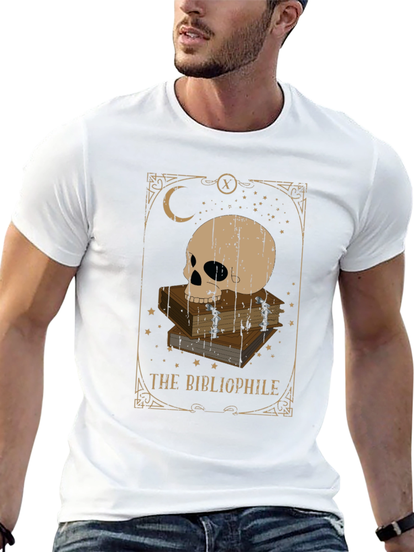 The Bibliophile Tarot T-Shirt