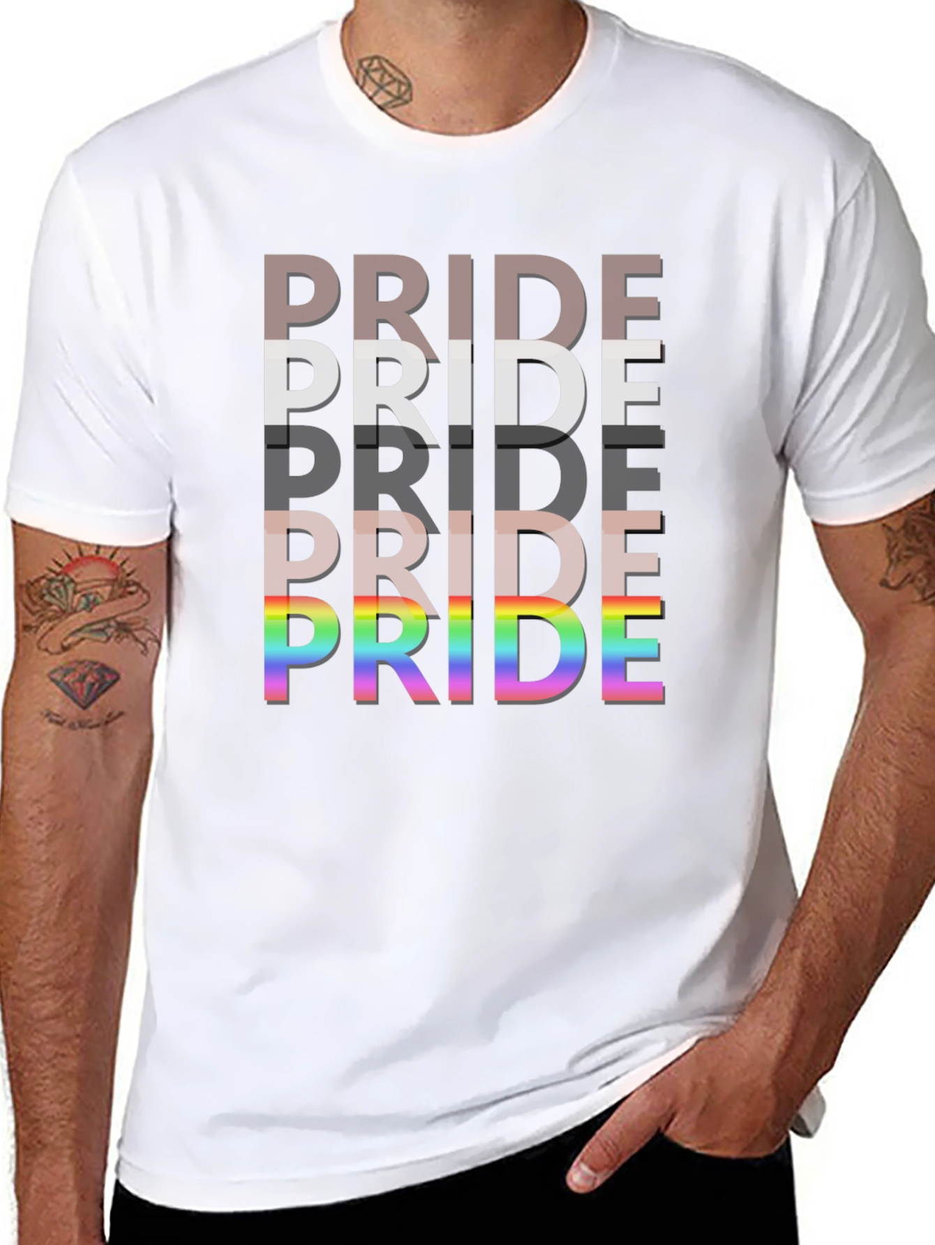 Pride Graphic Tee - LGBTQ+ Support T-Shirt