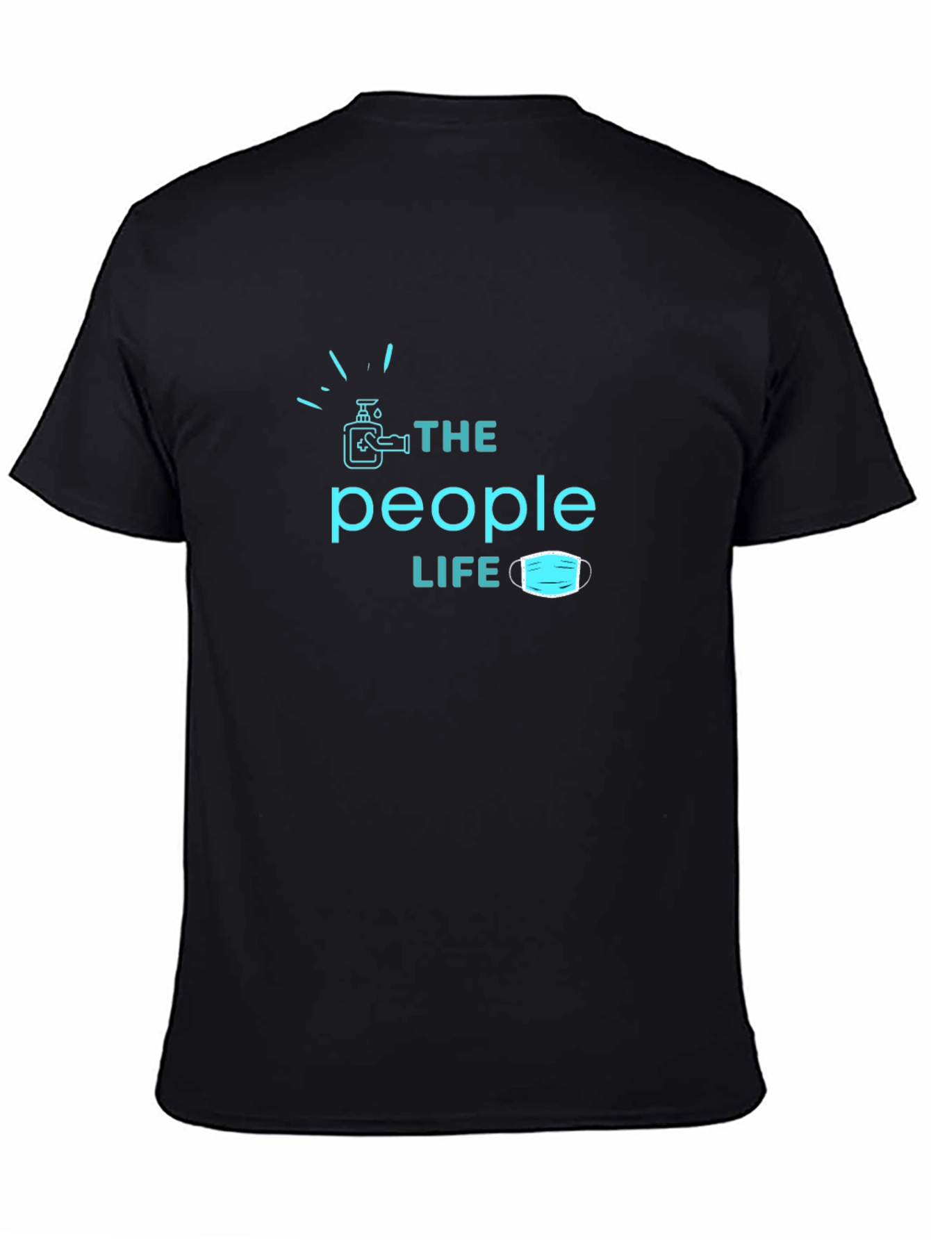 The People Life Black T-Shirt