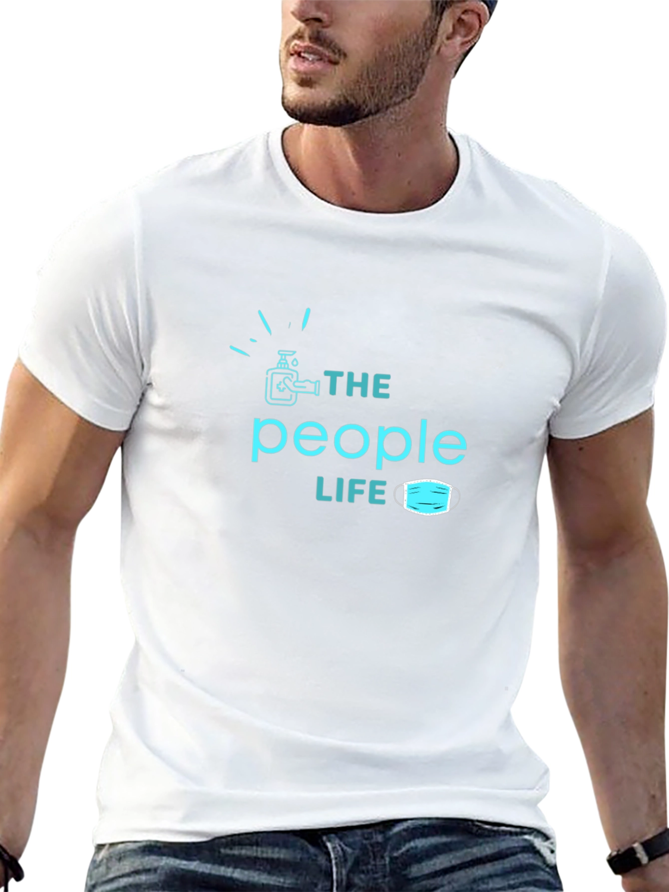 The People Life Black T-Shirt
