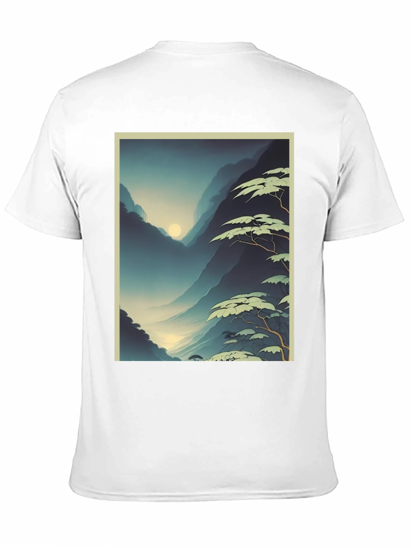 Mountain Vista Graphic Tee - Stylish Unisex T-Shirt