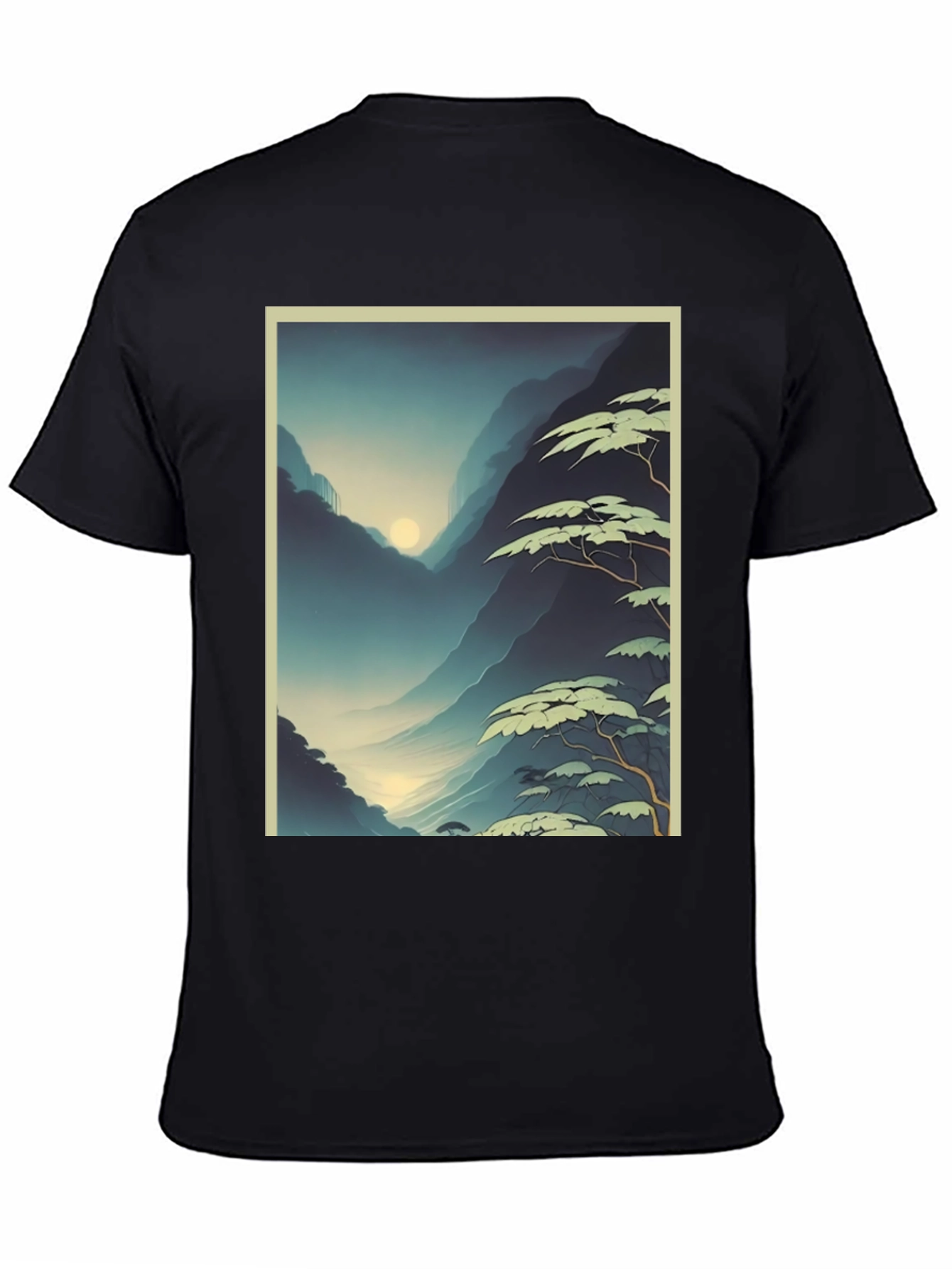 Mountain Vista Graphic Tee - Stylish Unisex T-Shirt