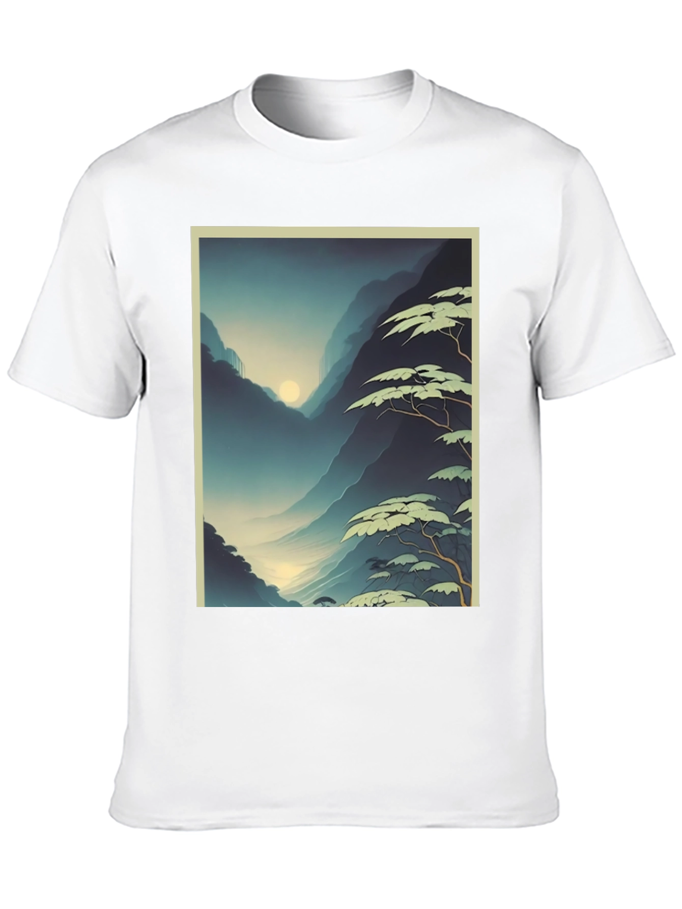 Mountain Vista Graphic Tee - Stylish Unisex T-Shirt