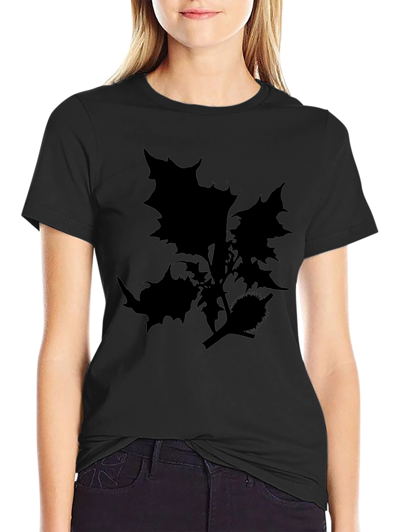Black Banksia T-Shirt - Nature Inspired Design
