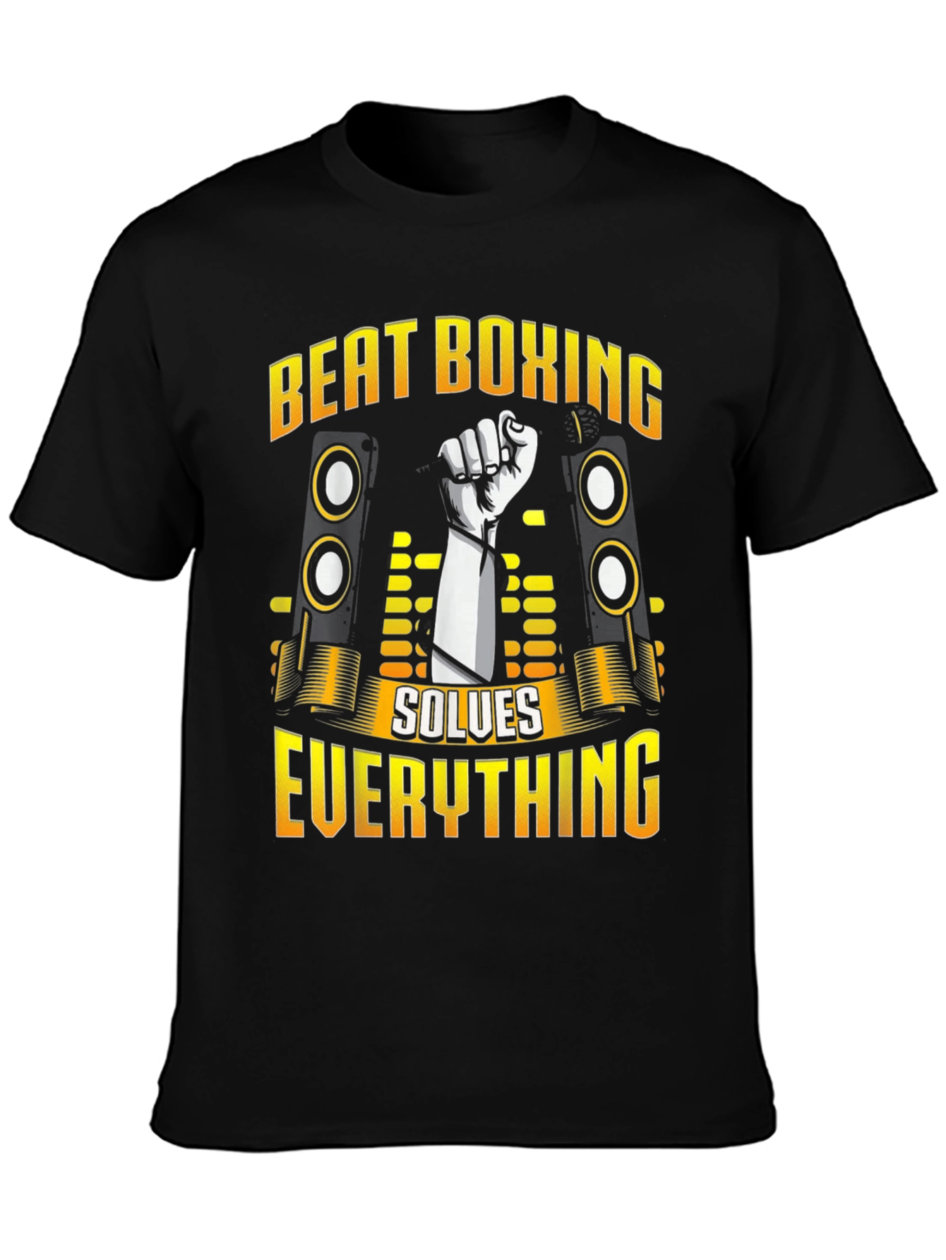 Beat Boxing Solves Everything Graphic Tee