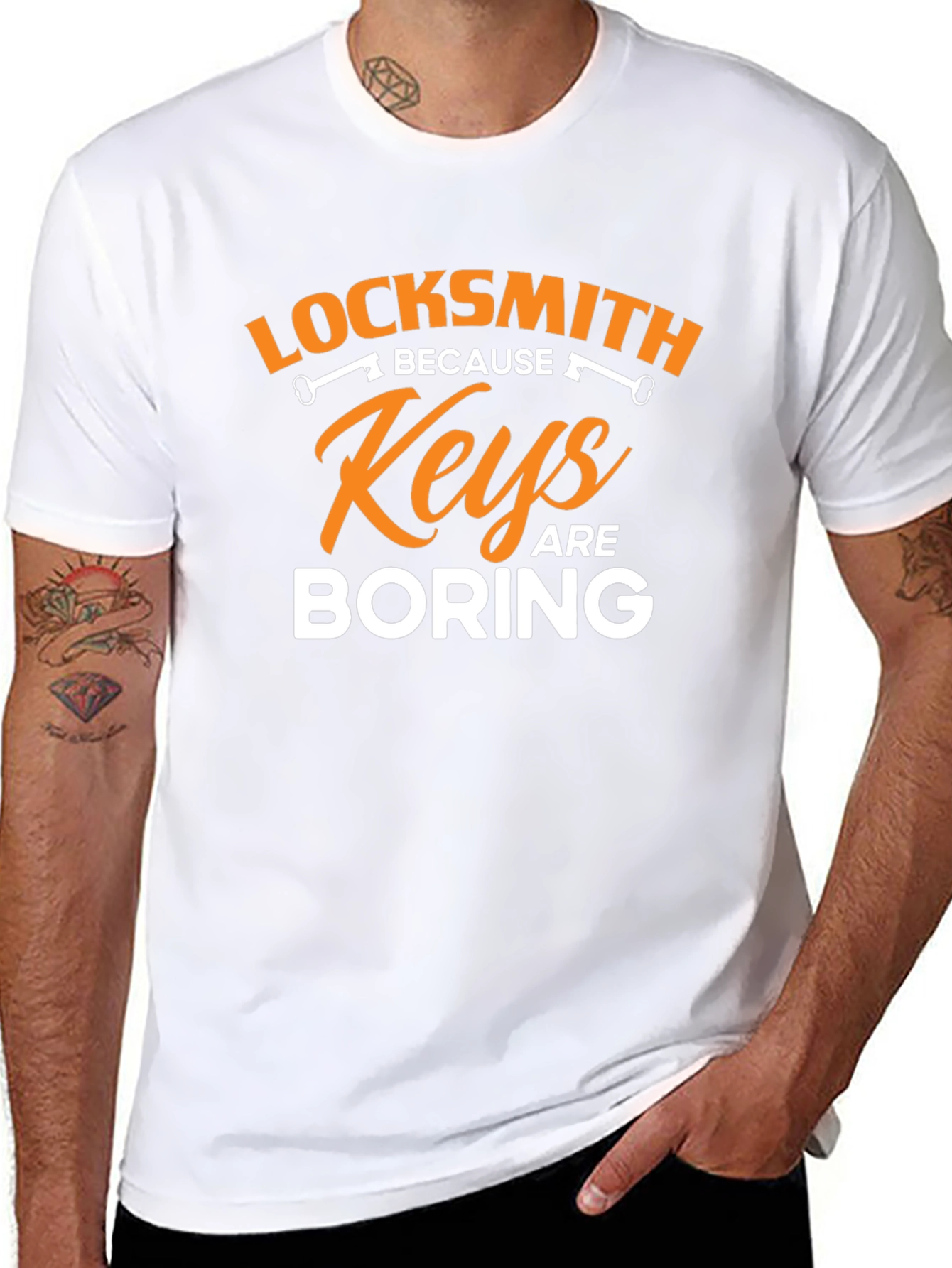 Locksmith Keys are Boring Graphic T-Shirt