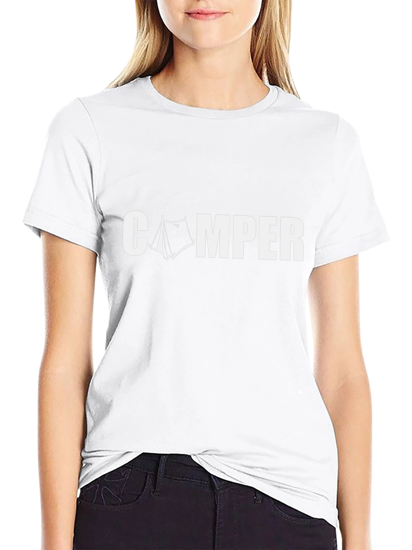 Camper Graphic Tee - Outdoor Adventure Shirt