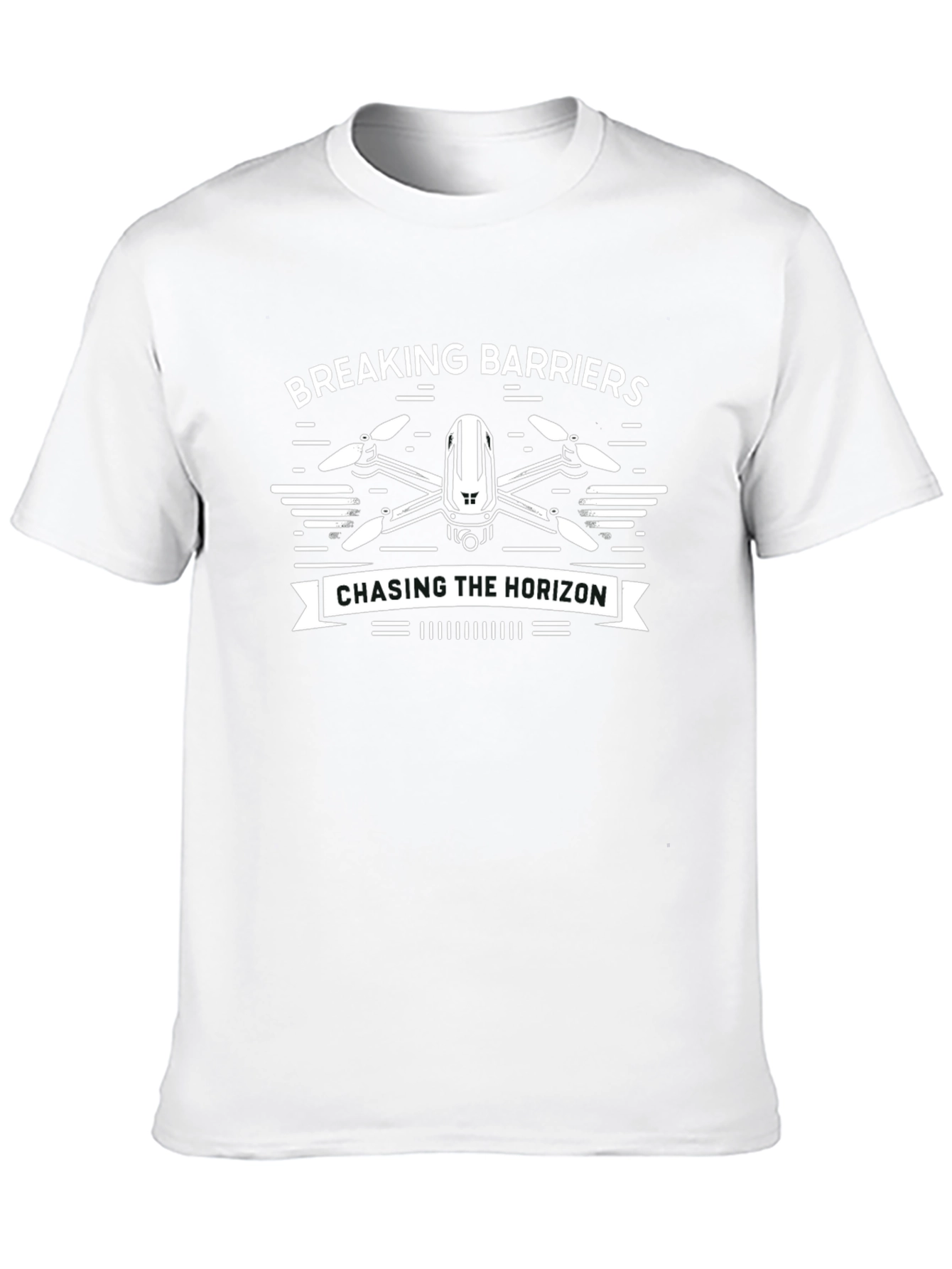 Breaking Barriers Drone T-Shirt