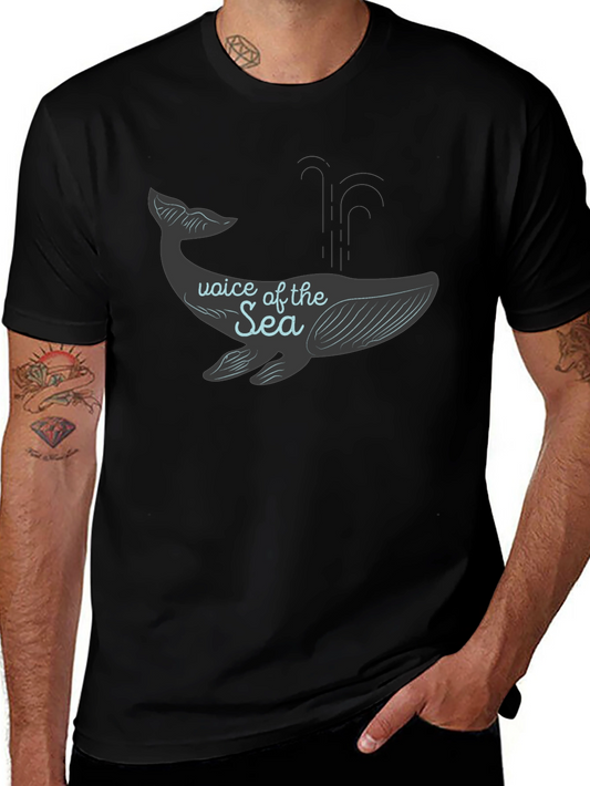 Voice of the Sea Whale Graphic Tee
