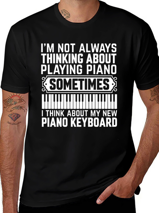 Piano Keyboard Musician T-Shirt