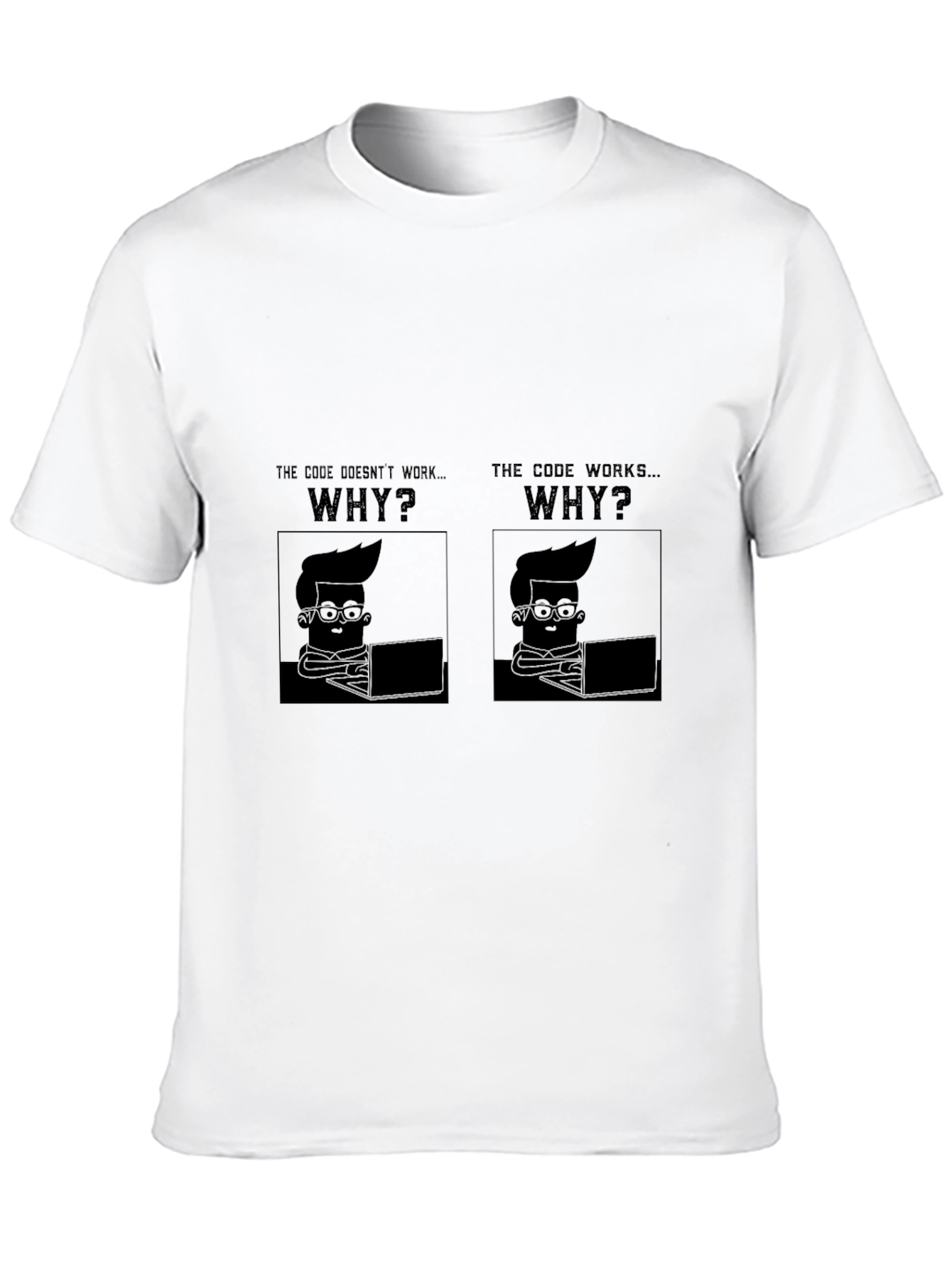 Code Doesnt Work/Works Why? T-Shirt