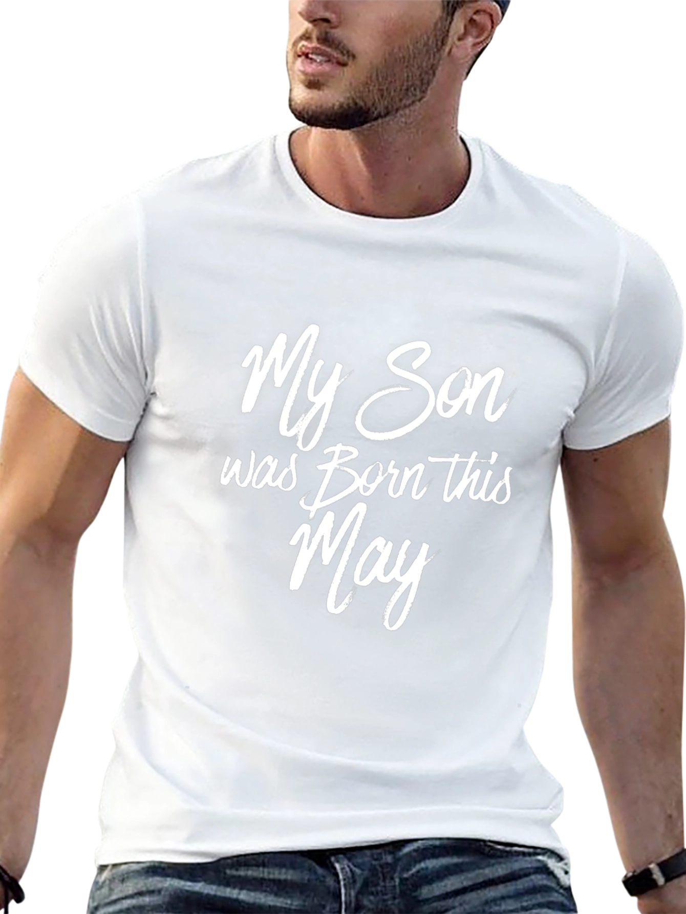 My Son Born in May T-Shirt