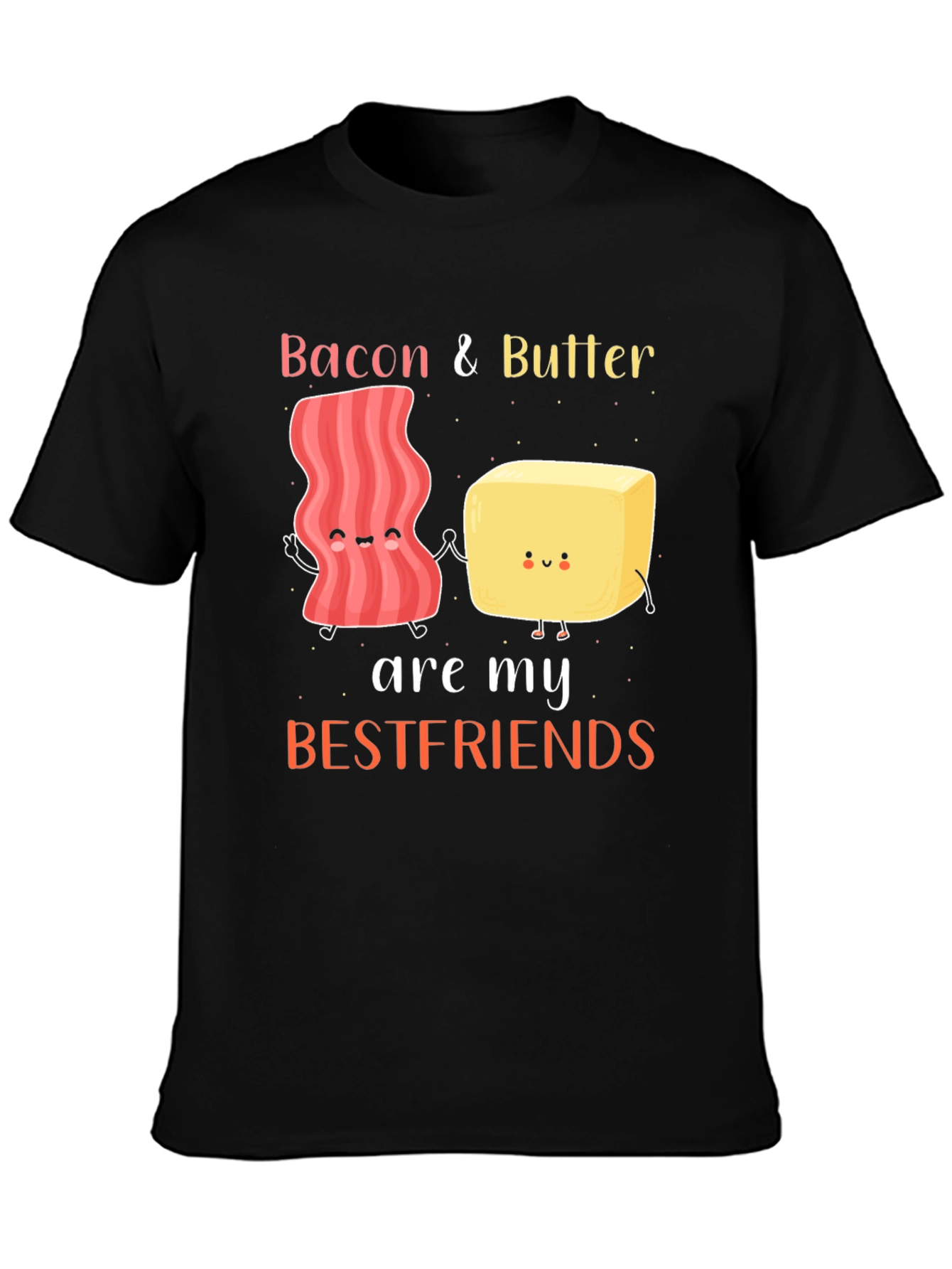 Bacon and Butter Bestfriends T-Shirt - Foodie Tee