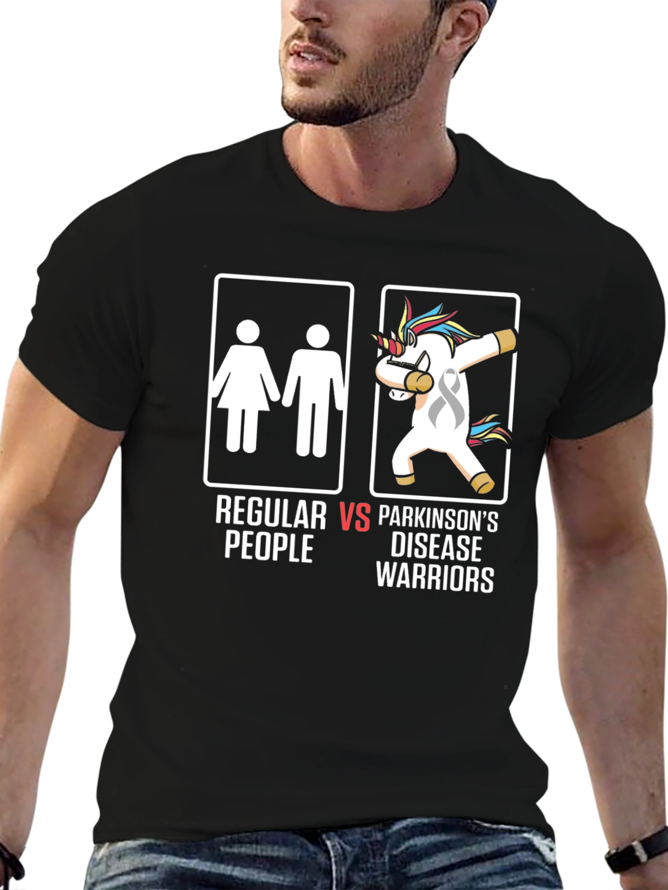 Parkinsons Disease Awareness Warrior T-Shirt