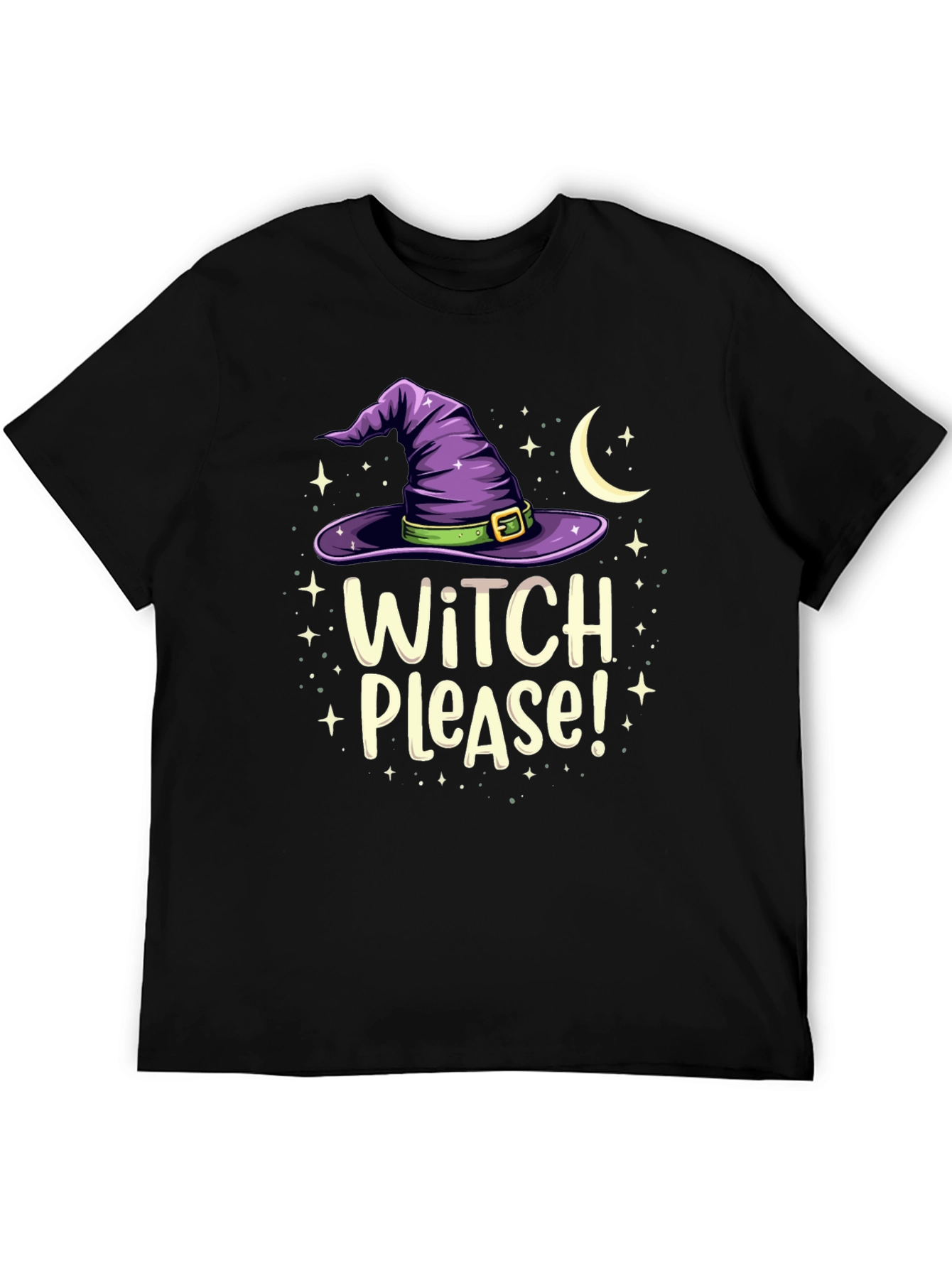 Witch Please! Graphic Tee - Halloween Apparel