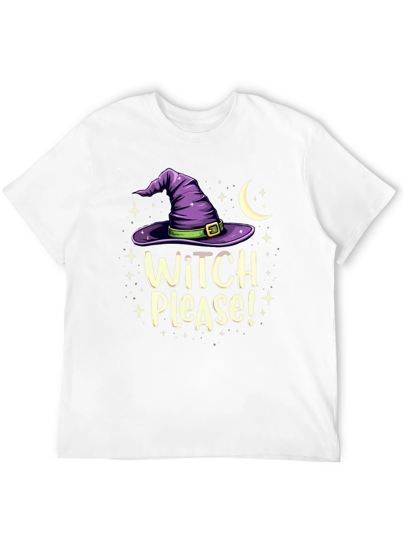 Witch Please! Graphic Tee - Halloween Apparel