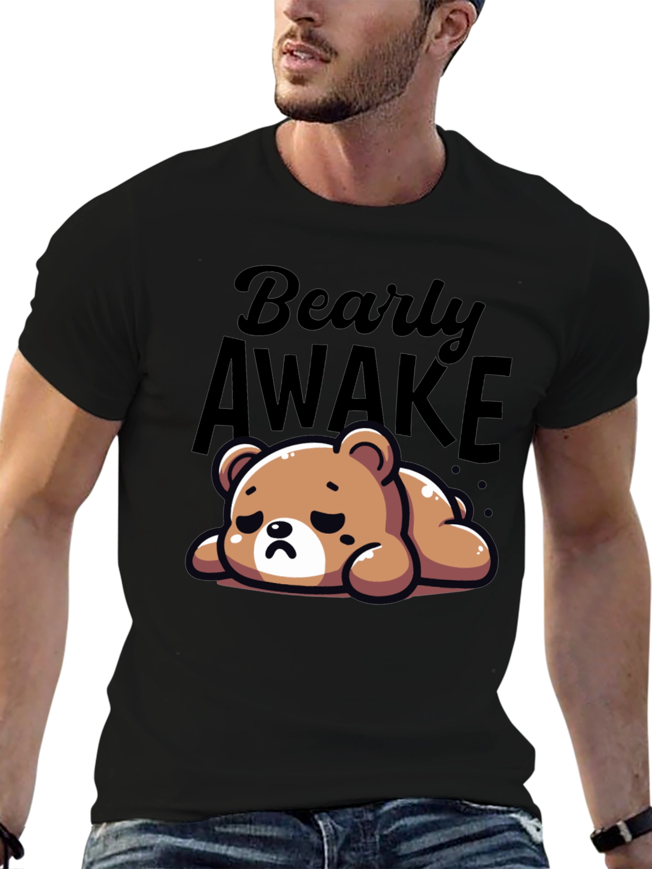 Bearly Awake Graphic Tee - Unisex