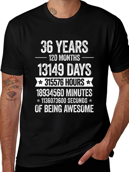 36 Years of Awesome T-Shirt - Birthday Gift