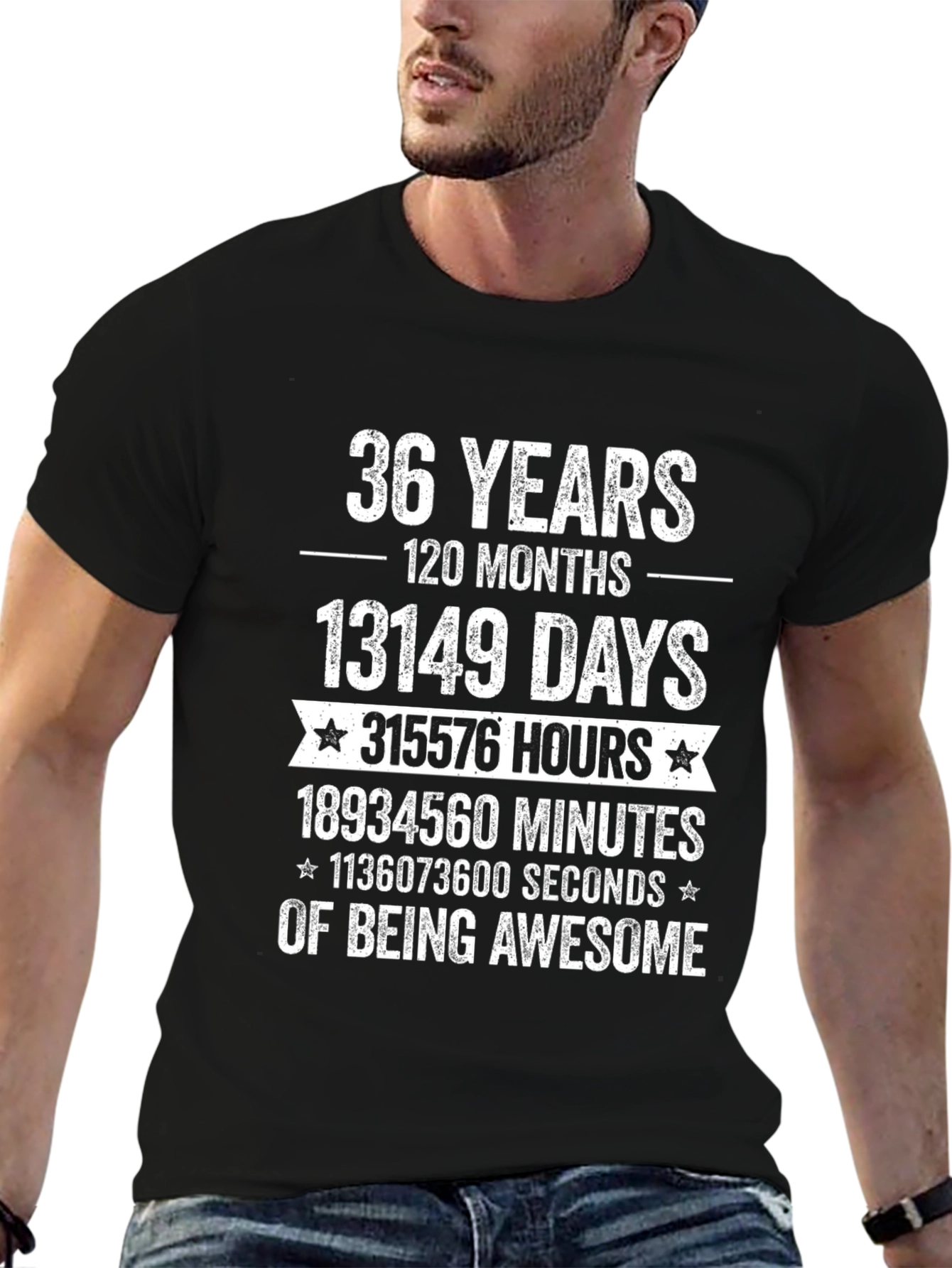 36 Years of Awesome T-Shirt - Birthday Gift