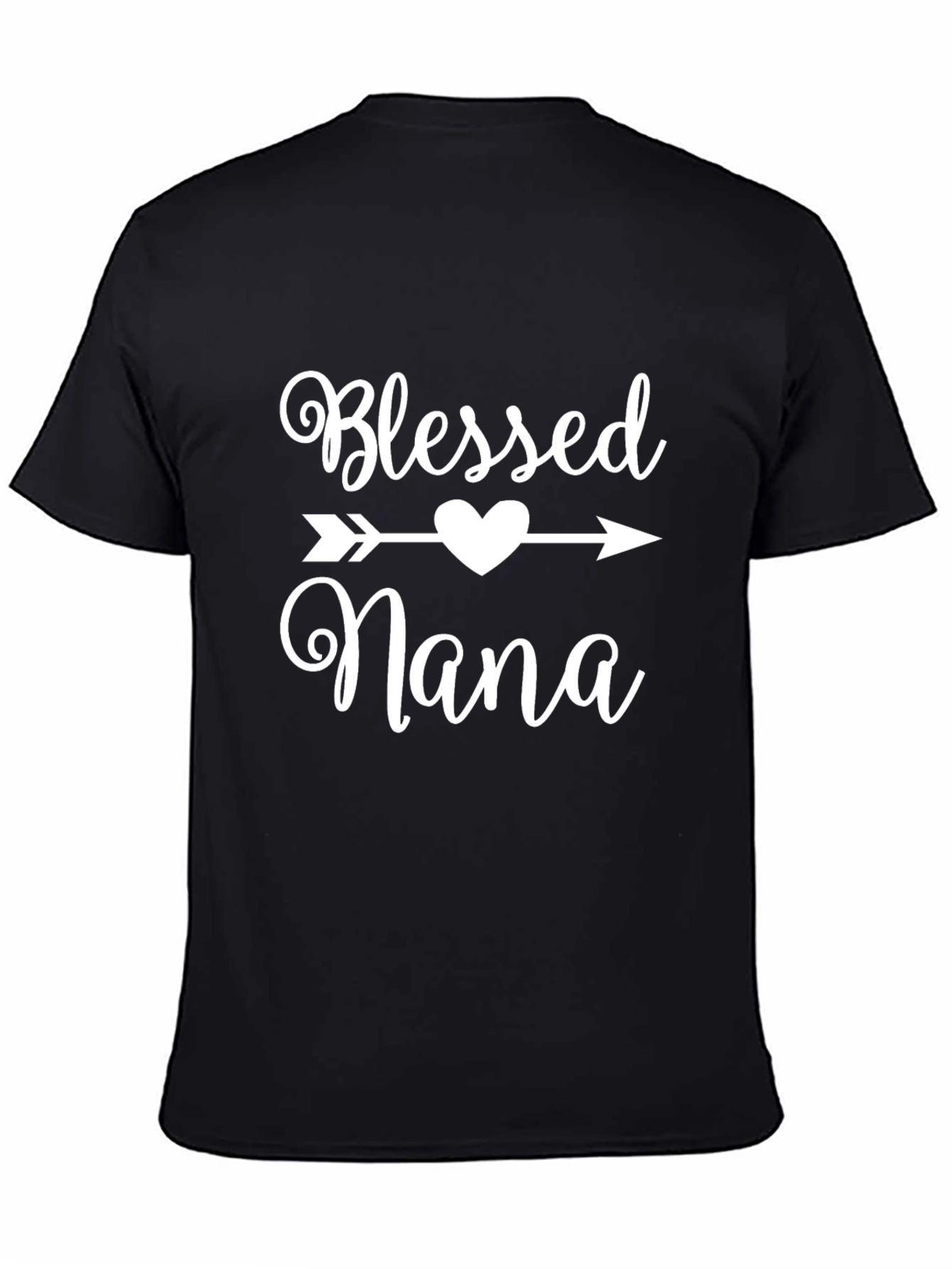 Blessed Nana T-Shirt - Heart Arrow Design