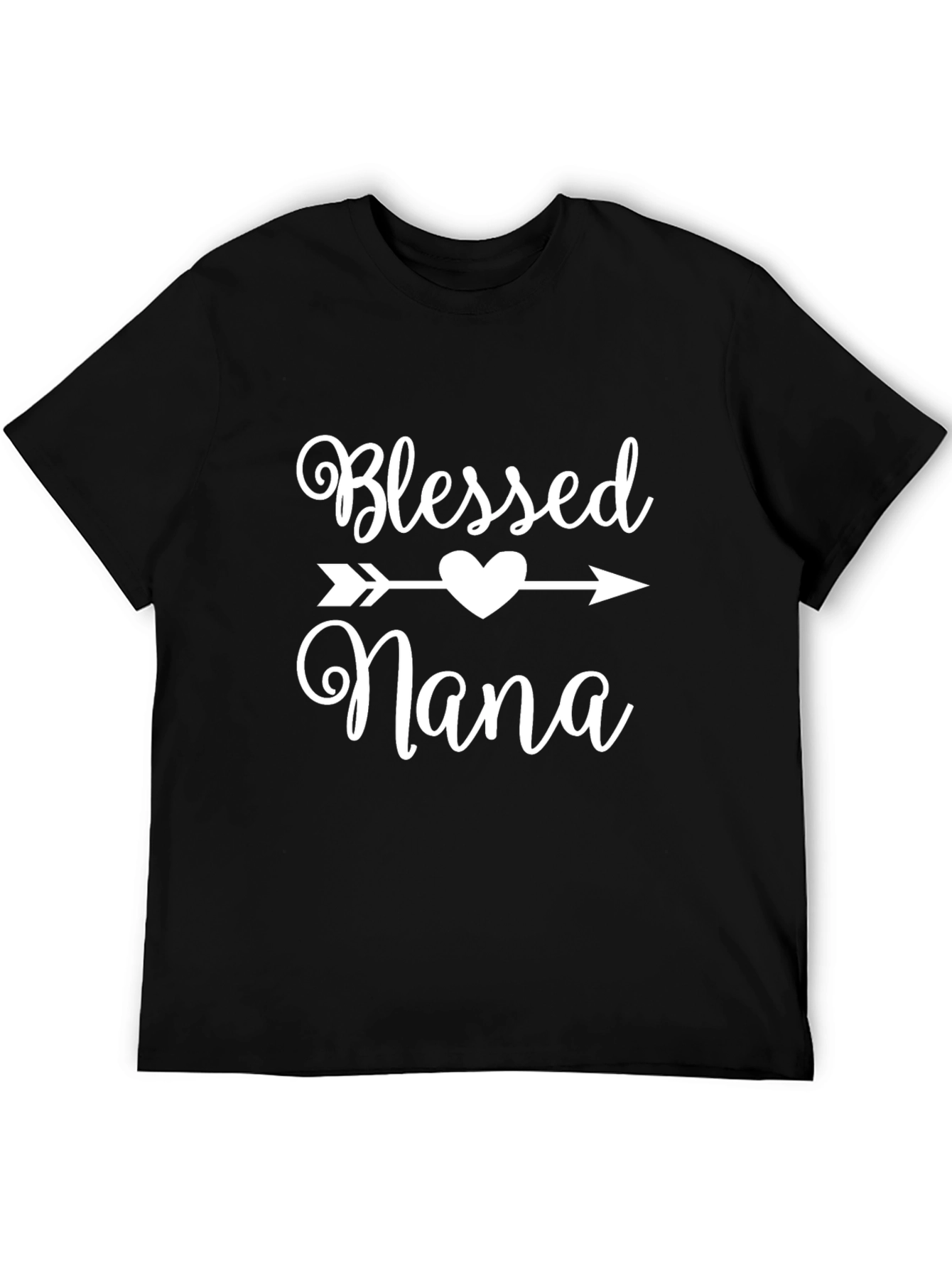 Blessed Nana T-Shirt - Heart Arrow Design