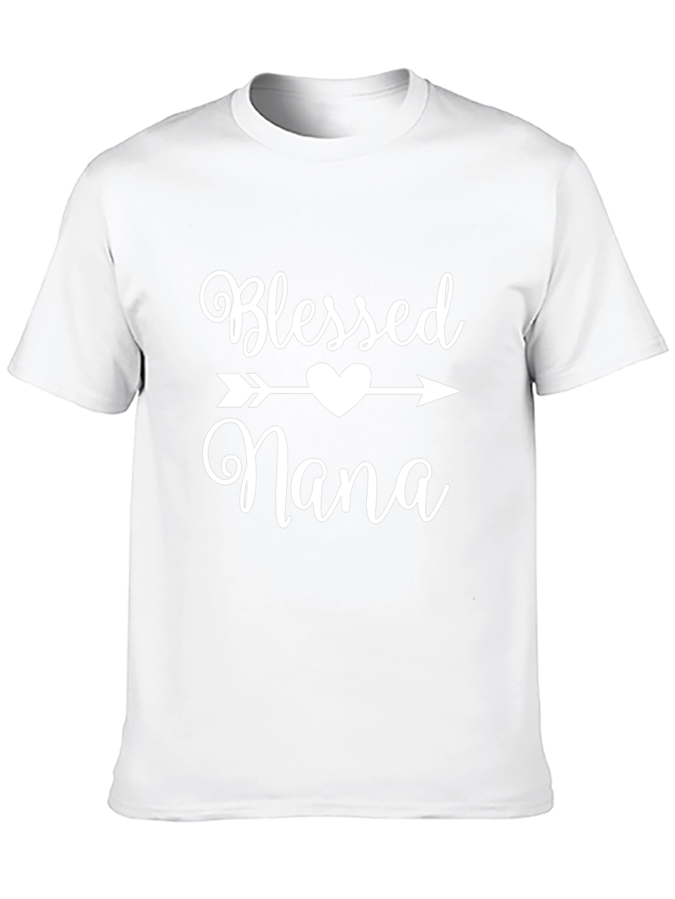 Blessed Nana T-Shirt - Heart Arrow Design