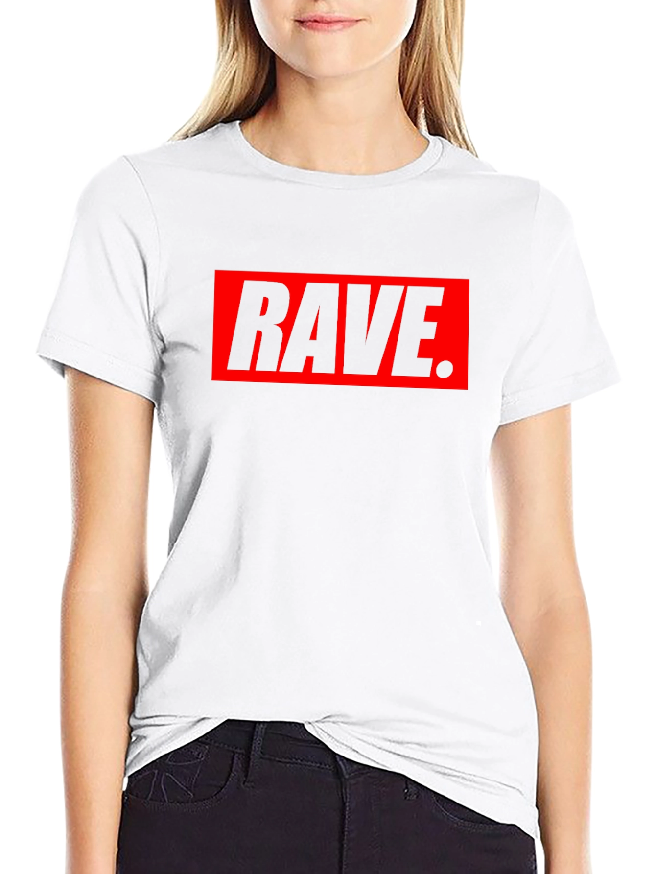 Rave Graphic Tee - Bold Party Shirt
