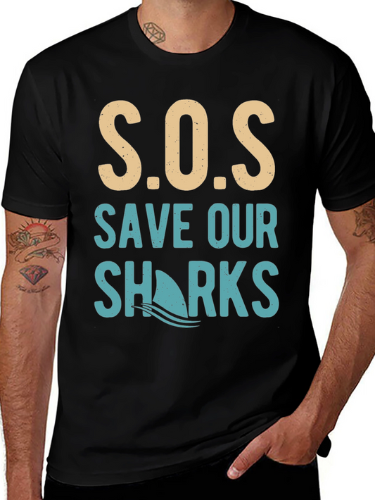 Save Our Sharks Graphic Tee