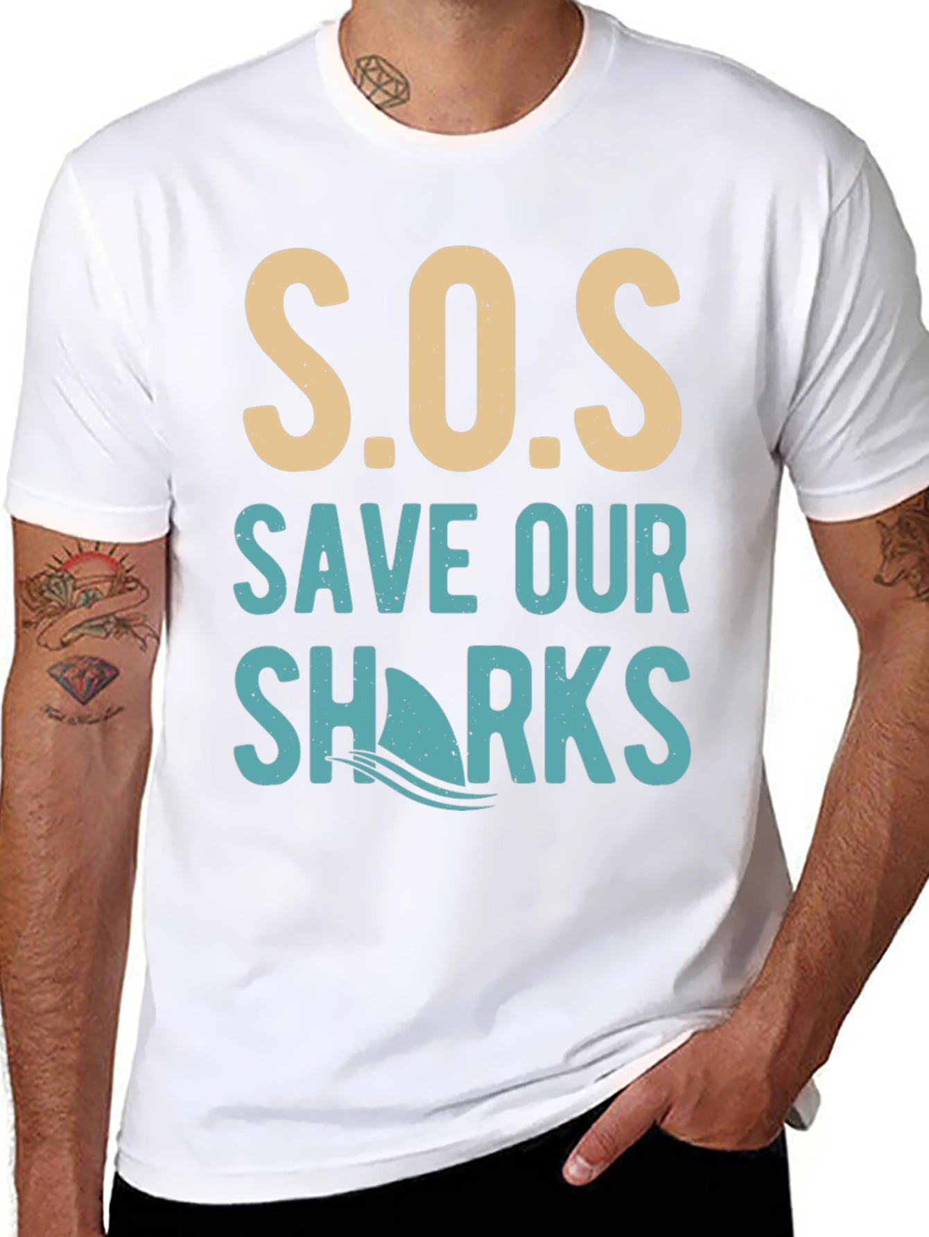 Save Our Sharks Graphic Tee