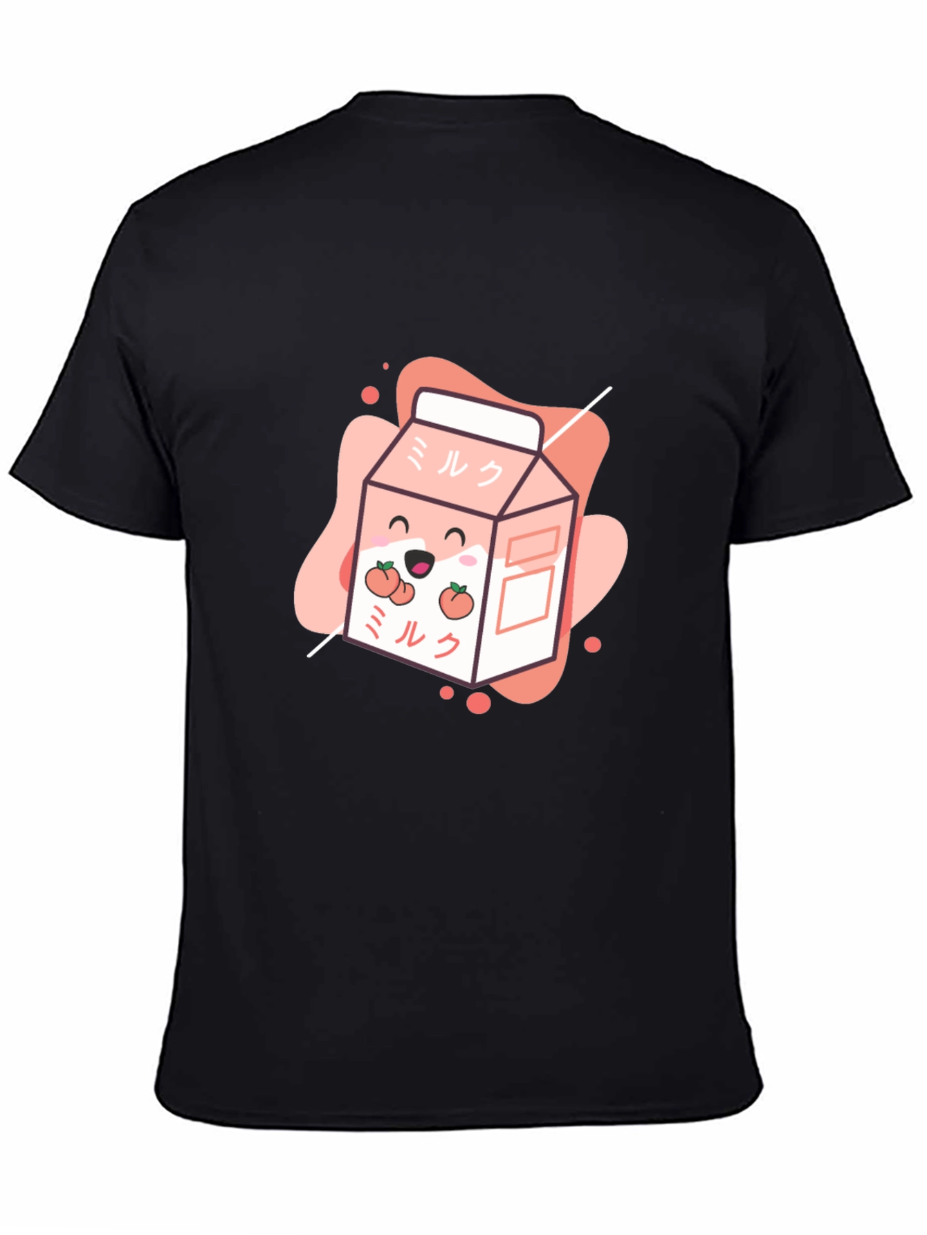 Kawaii Peach Milk T-Shirt - Cute Japanese Design