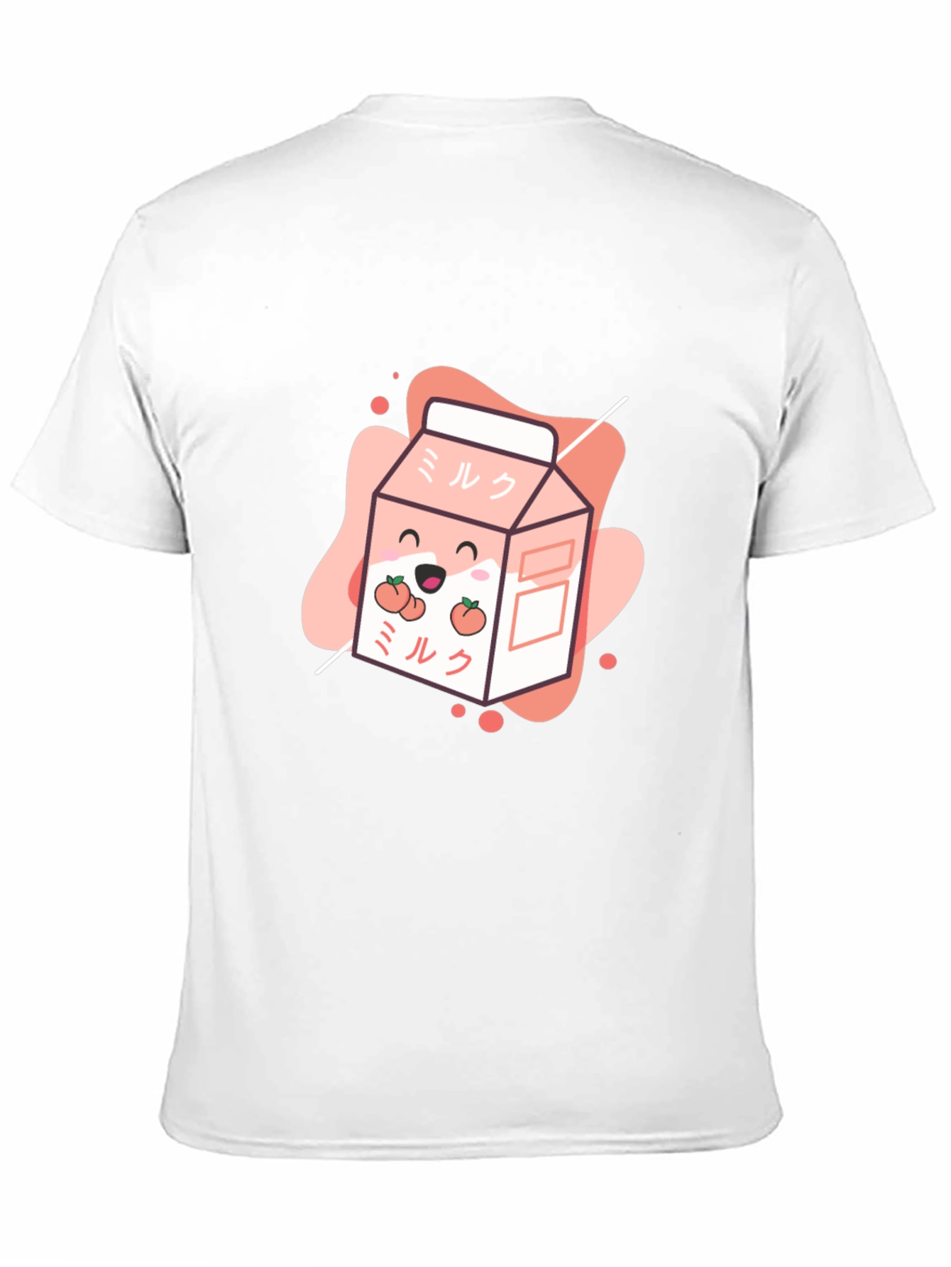 Kawaii Peach Milk T-Shirt - Cute Japanese Design