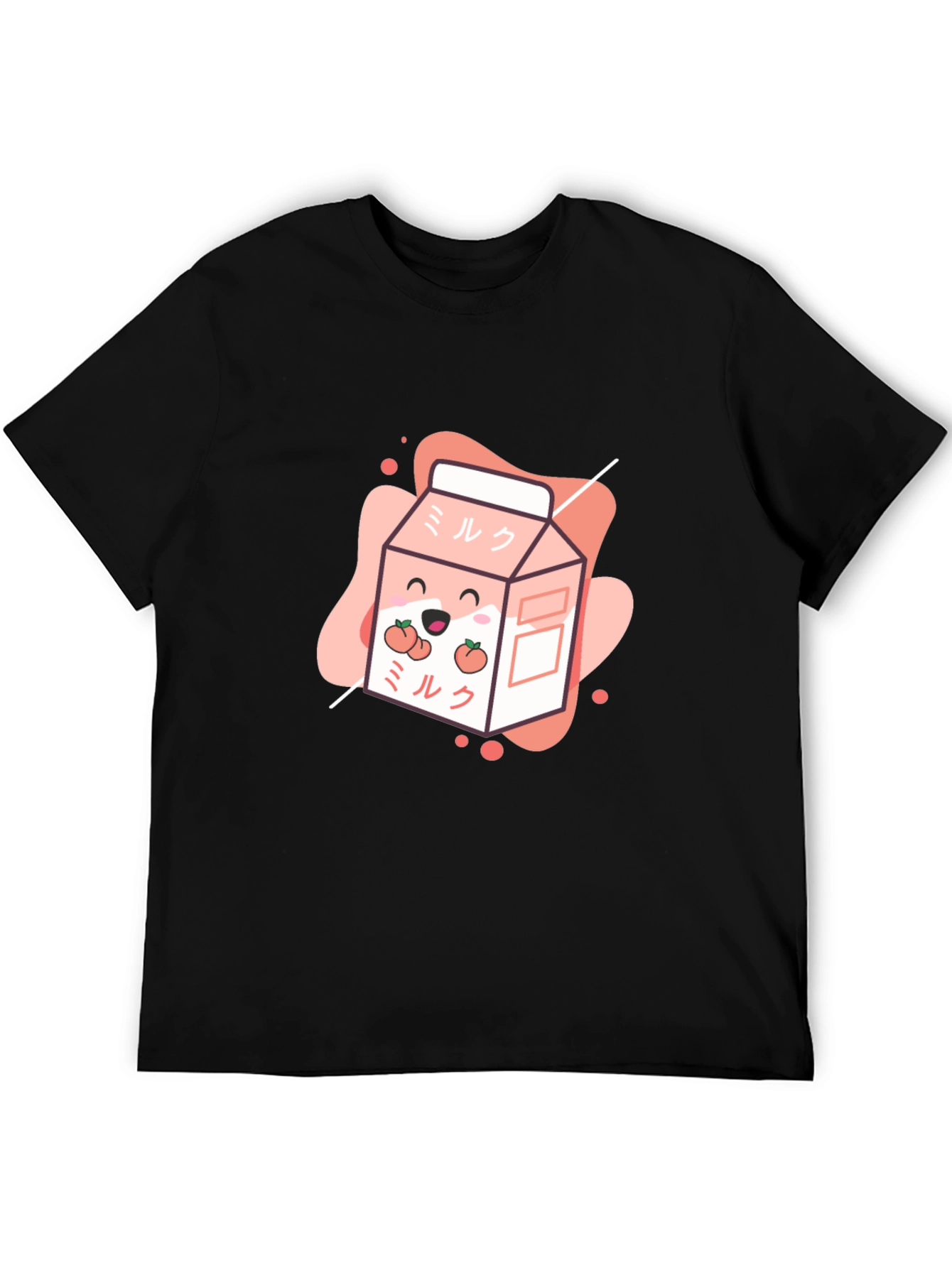 Kawaii Peach Milk T-Shirt - Cute Japanese Design