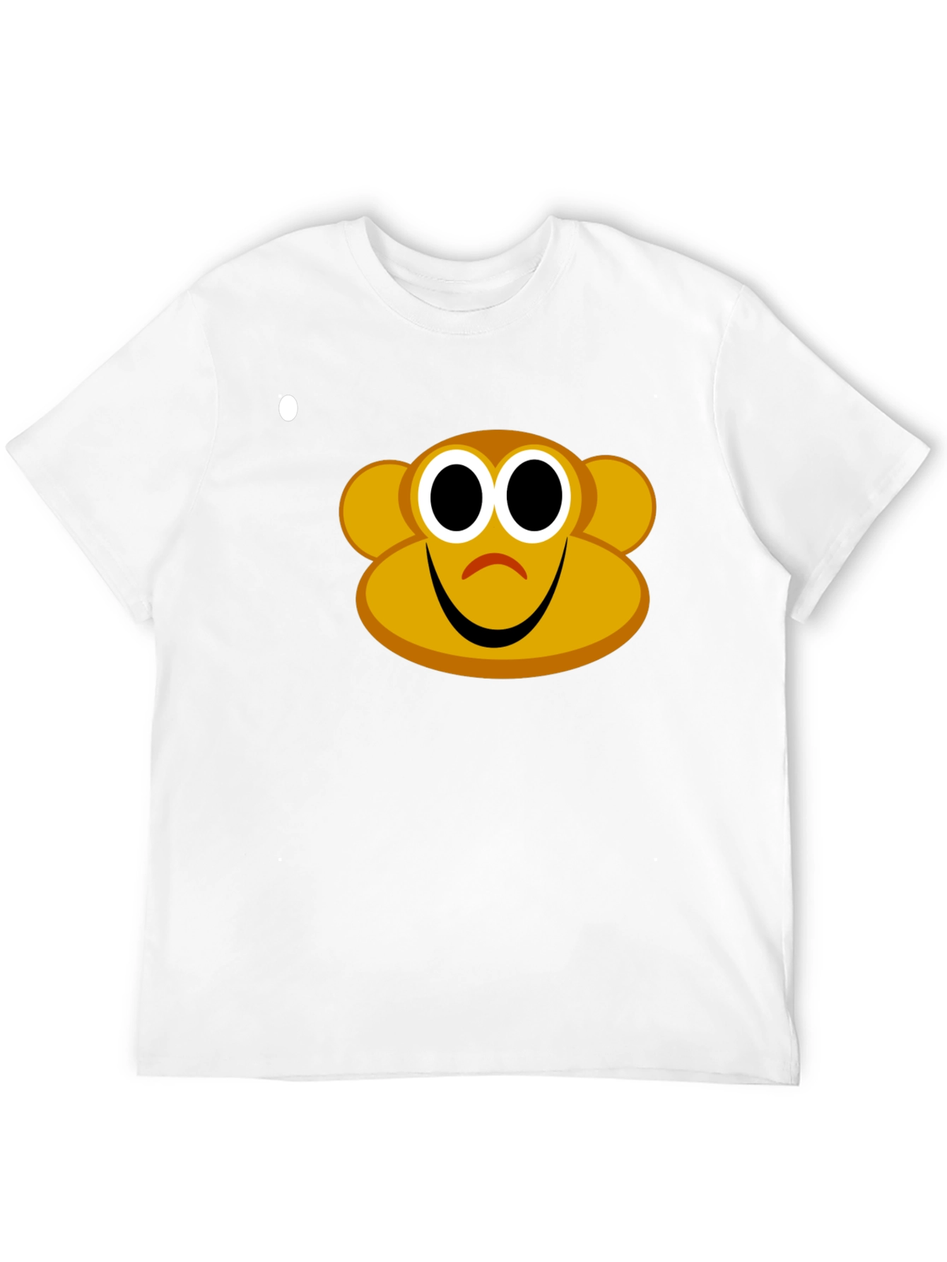 Monkey Graphic Tee - Black Cotton Blend