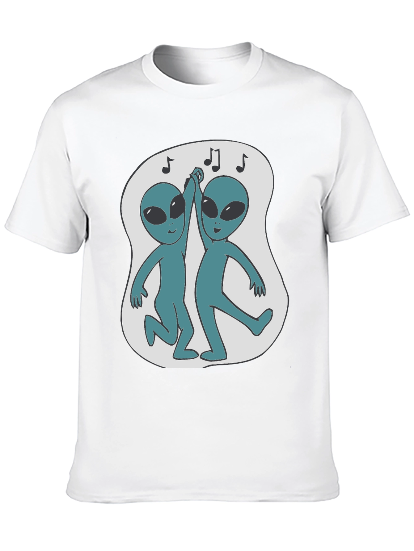 Dancing Alien T-Shirt - Black
