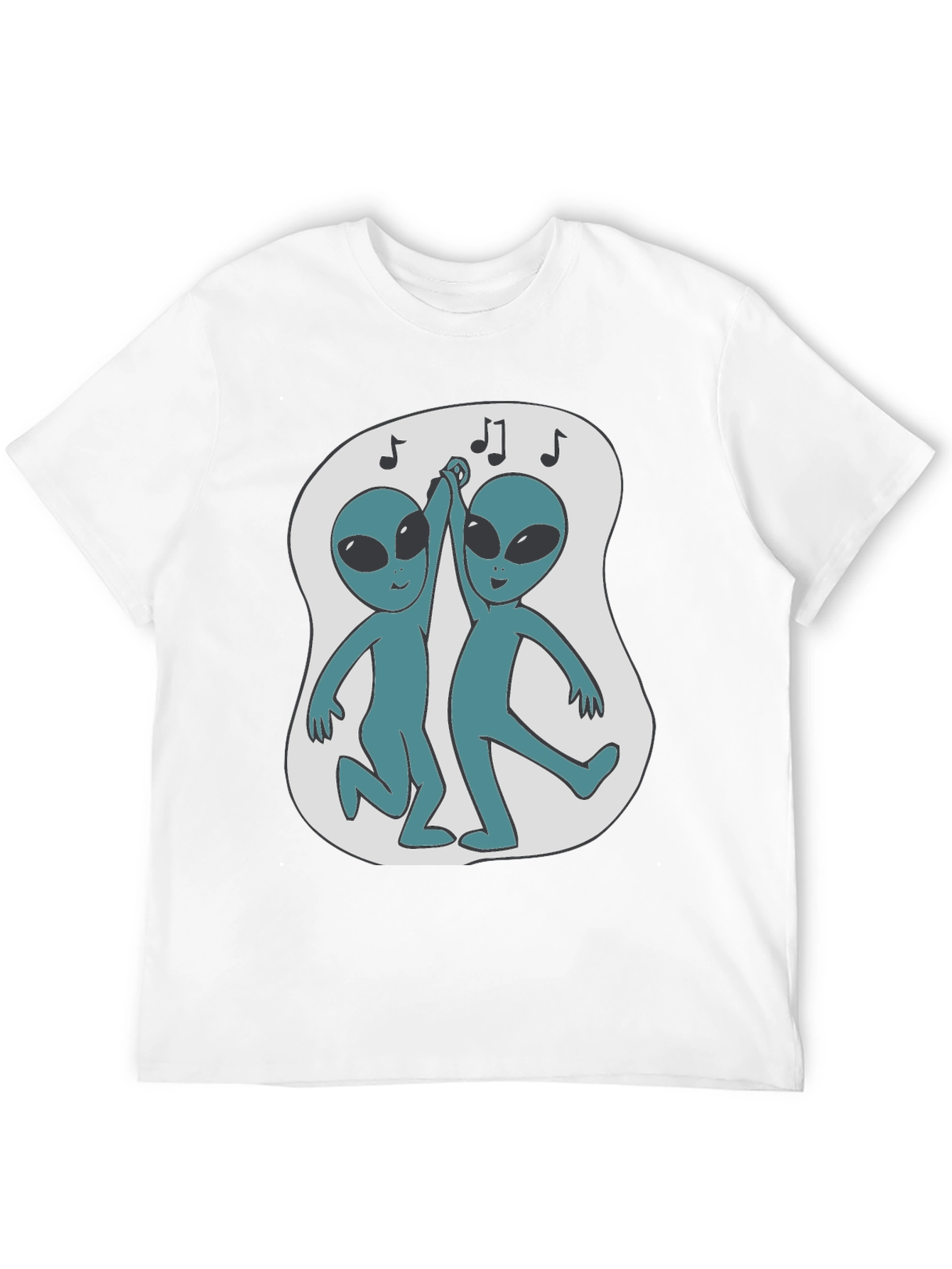 Dancing Alien T-Shirt - Black