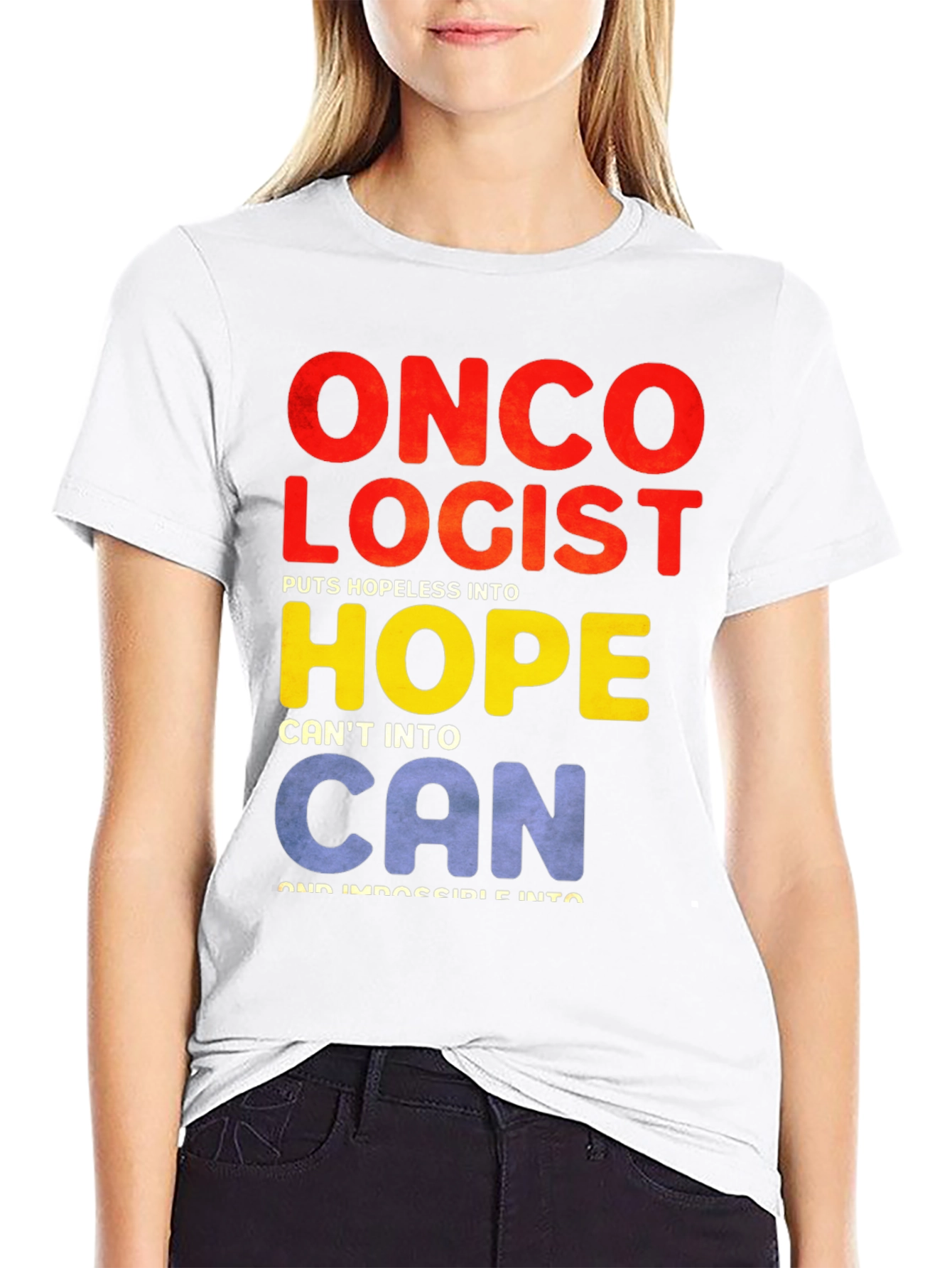Oncologist Hope T-Shirt: Cancer Support Tee