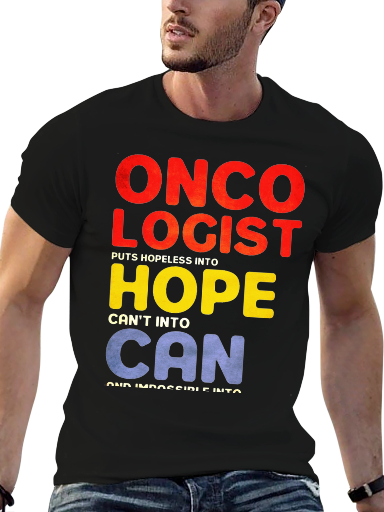 Oncologist Hope T-Shirt: Cancer Support Tee