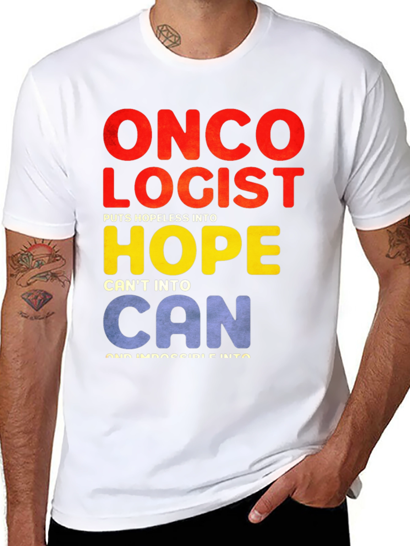 Oncologist Hope T-Shirt: Cancer Support Tee