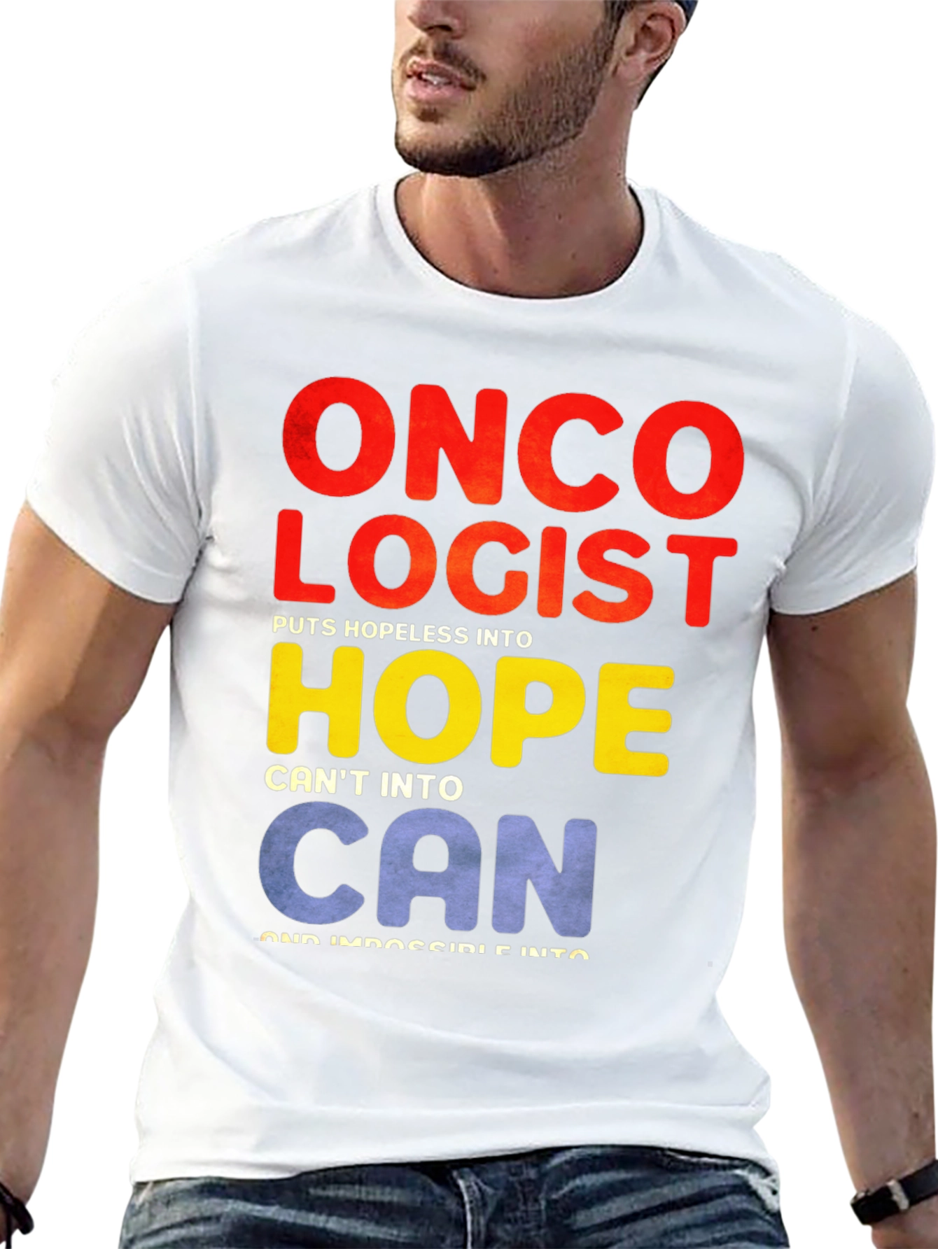 Oncologist Hope T-Shirt: Cancer Support Tee