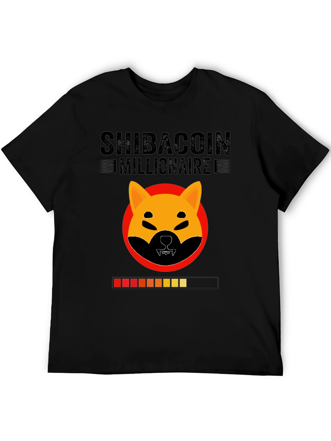 Shibacoin Millionaire Black T-Shirt