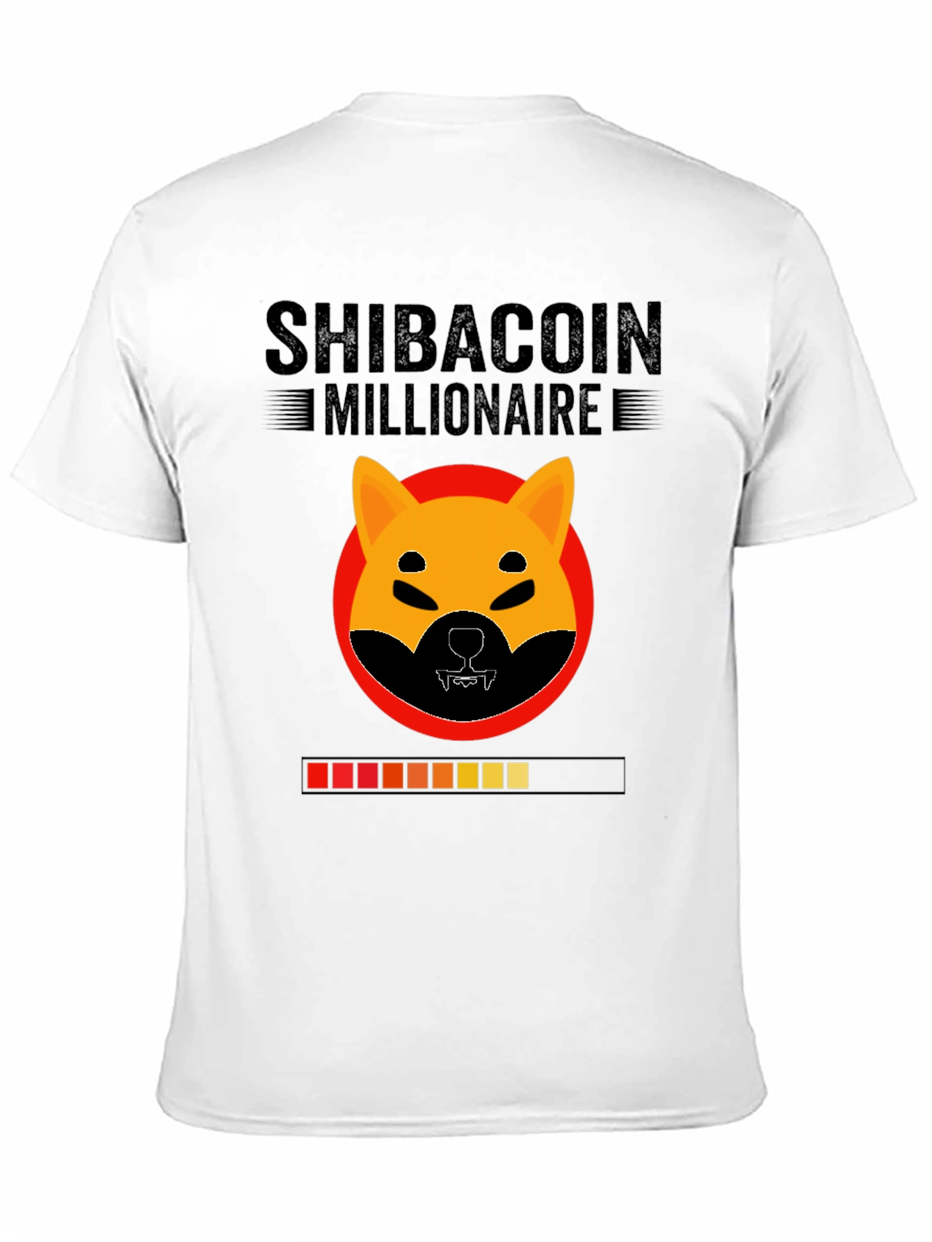 Shibacoin Millionaire Black T-Shirt