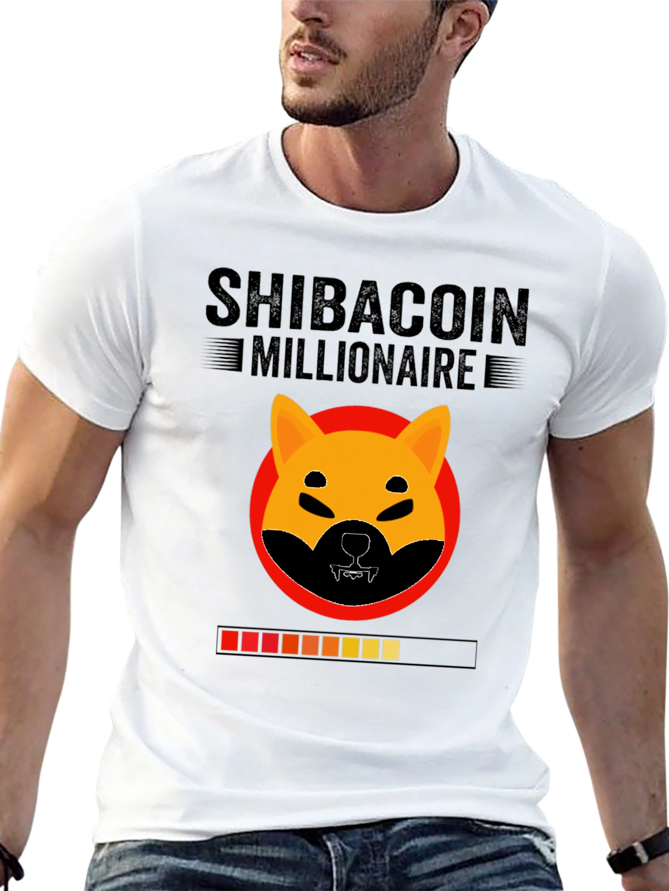Shibacoin Millionaire Black T-Shirt