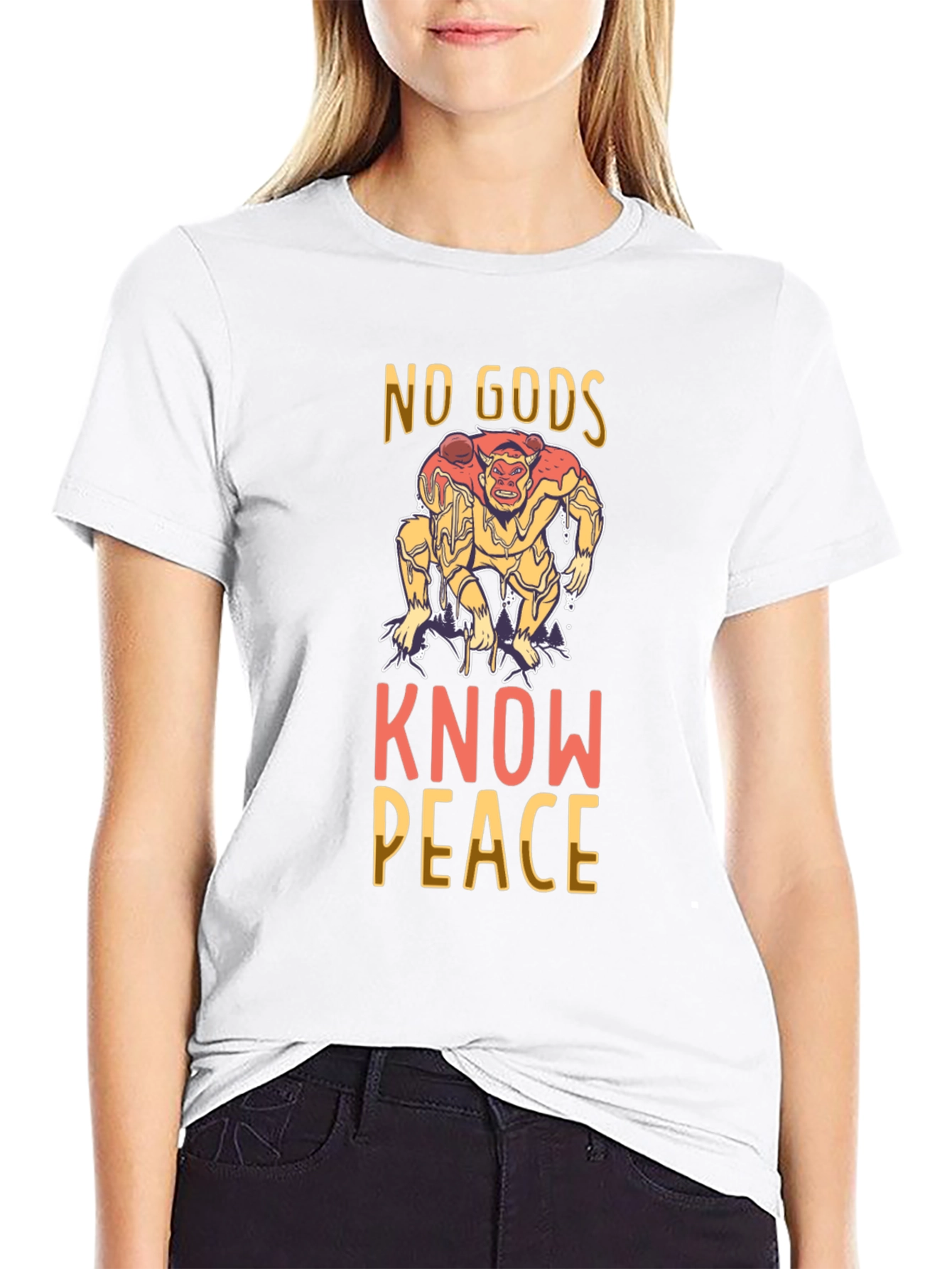 No Gods Know Peace Graphic T-Shirt