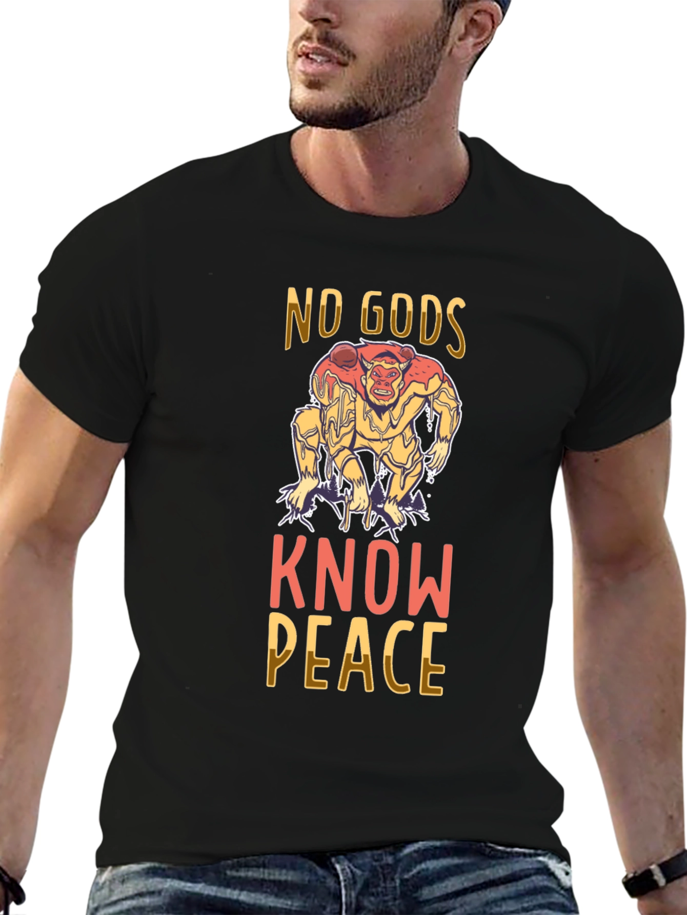 No Gods Know Peace Graphic T-Shirt