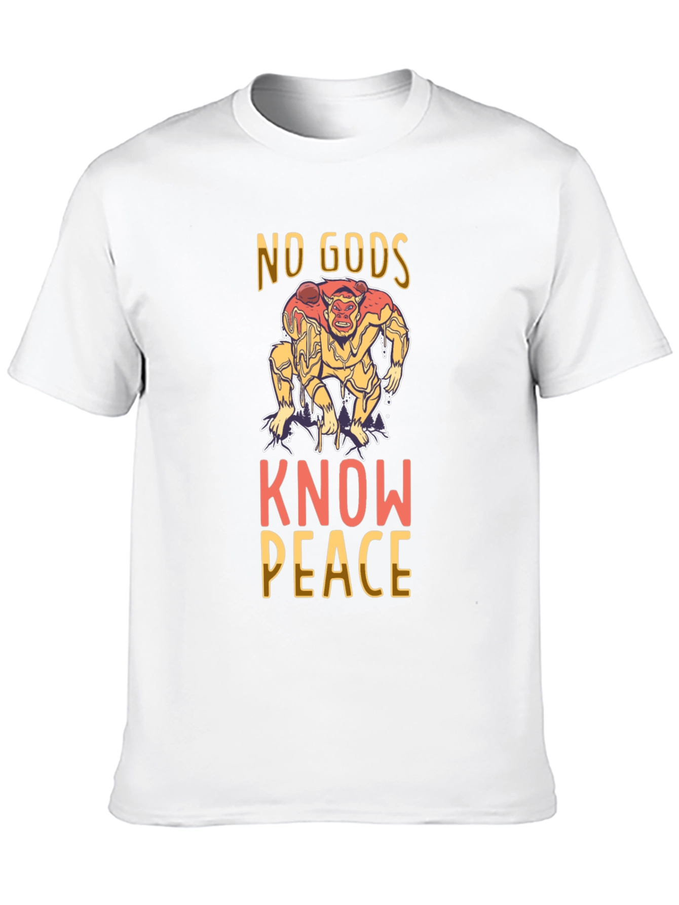 No Gods Know Peace Graphic T-Shirt