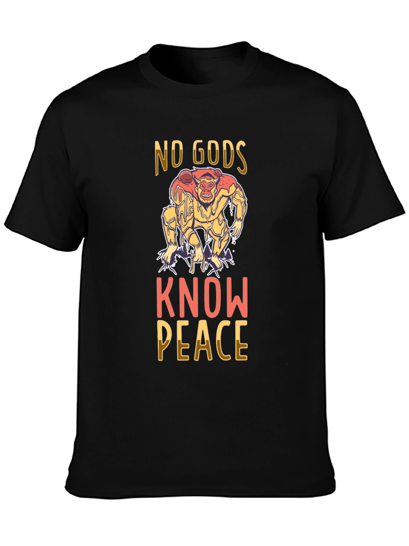 No Gods Know Peace Graphic T-Shirt