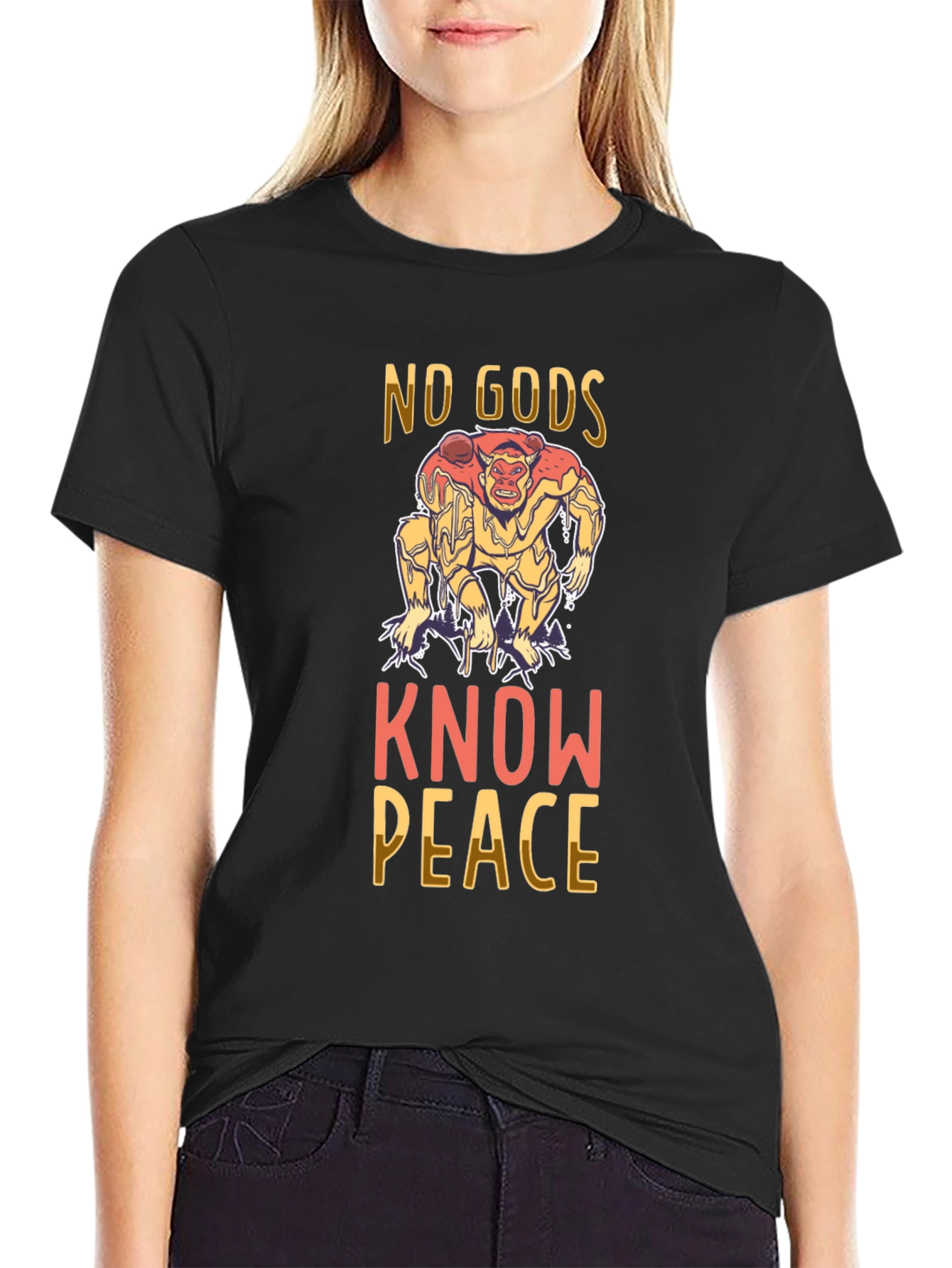 No Gods Know Peace Graphic T-Shirt