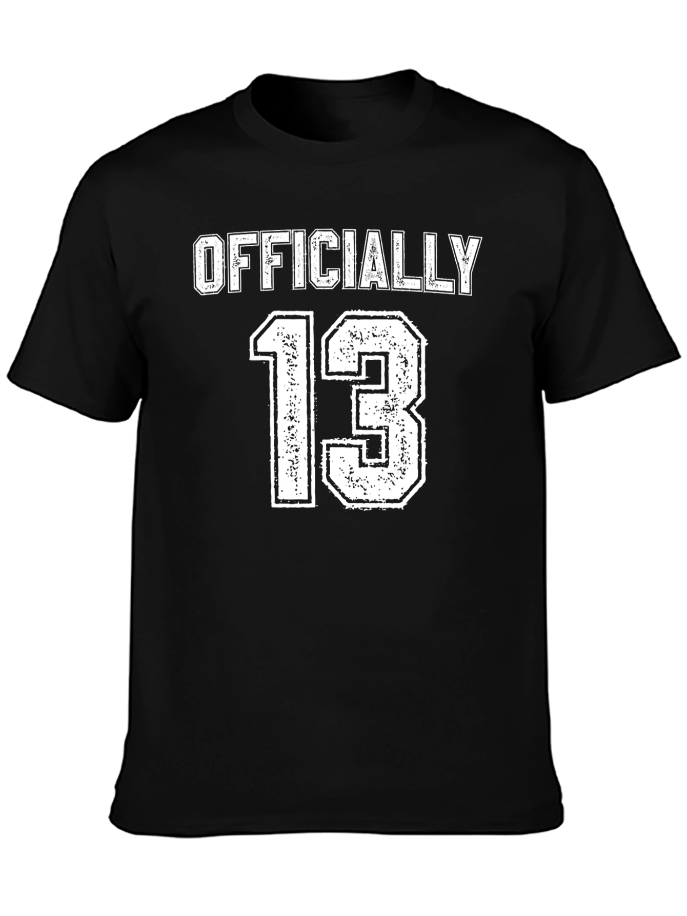 Officially 13 T-Shirt Birthday Gift for Teenagers