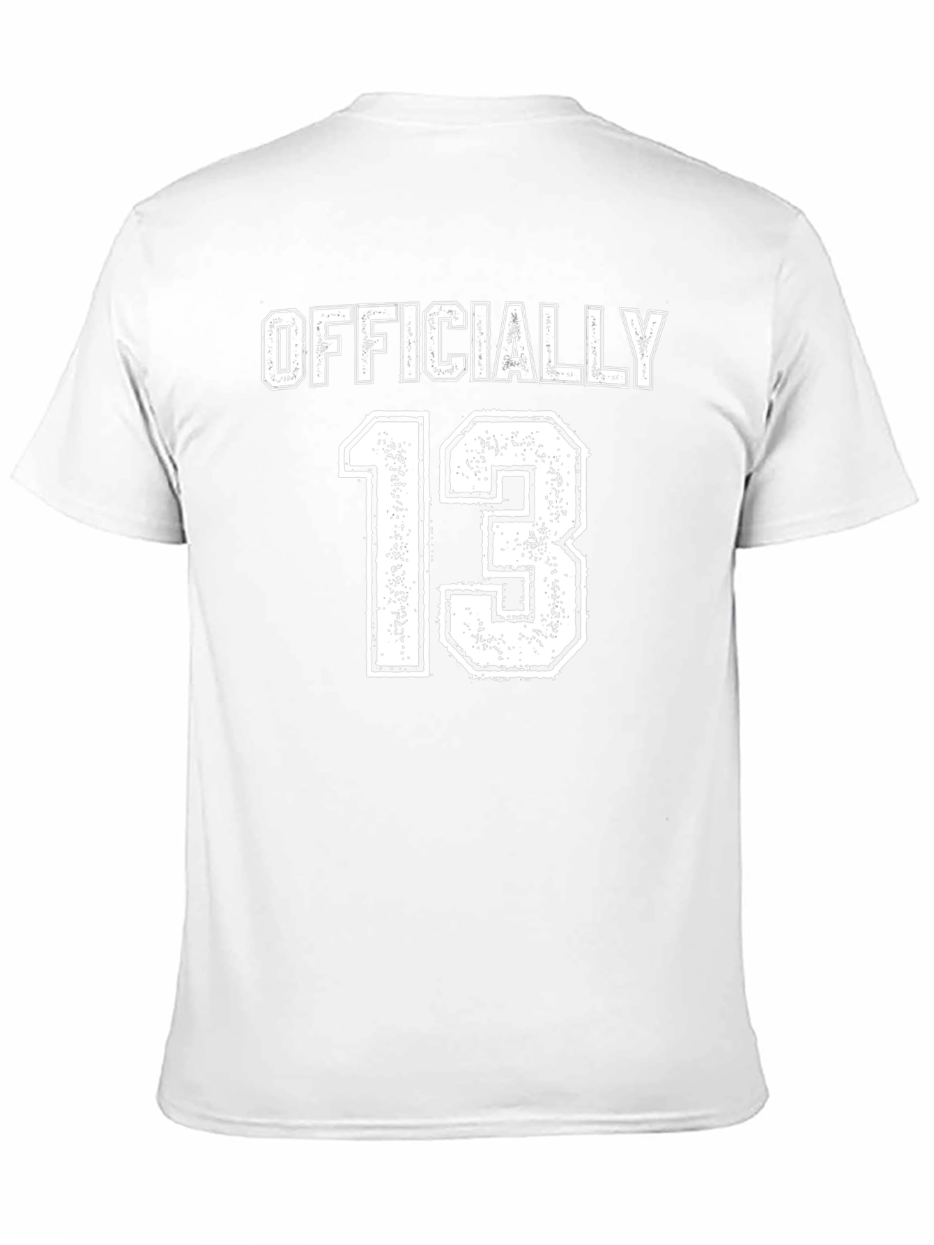 Officially 13 T-Shirt Birthday Gift for Teenagers