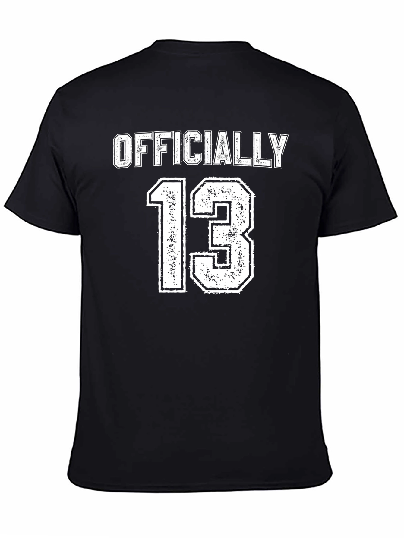 Officially 13 T-Shirt Birthday Gift for Teenagers
